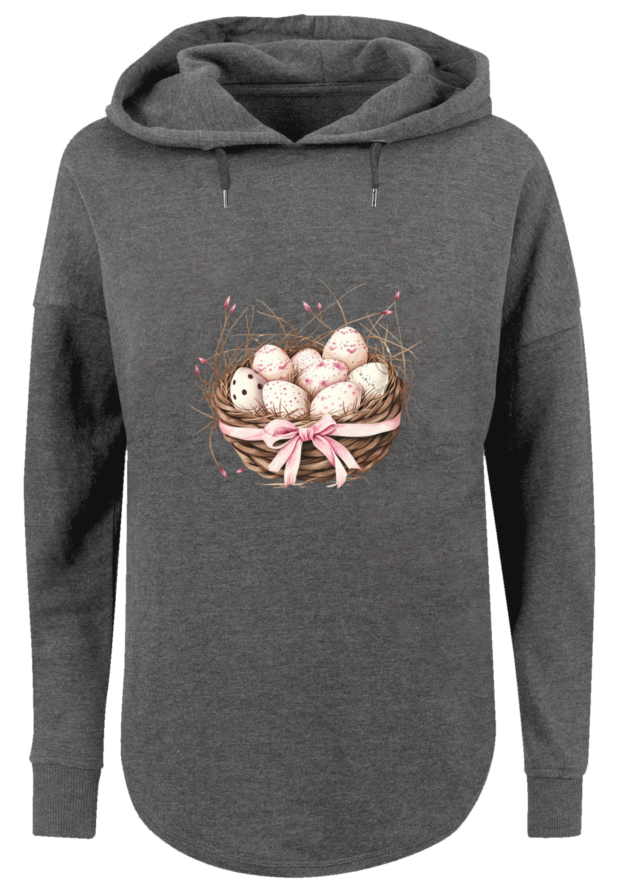 F4NT4STIC Kapuzenpullover »Osterei Nest Korb Dekor«, Premium Qualität