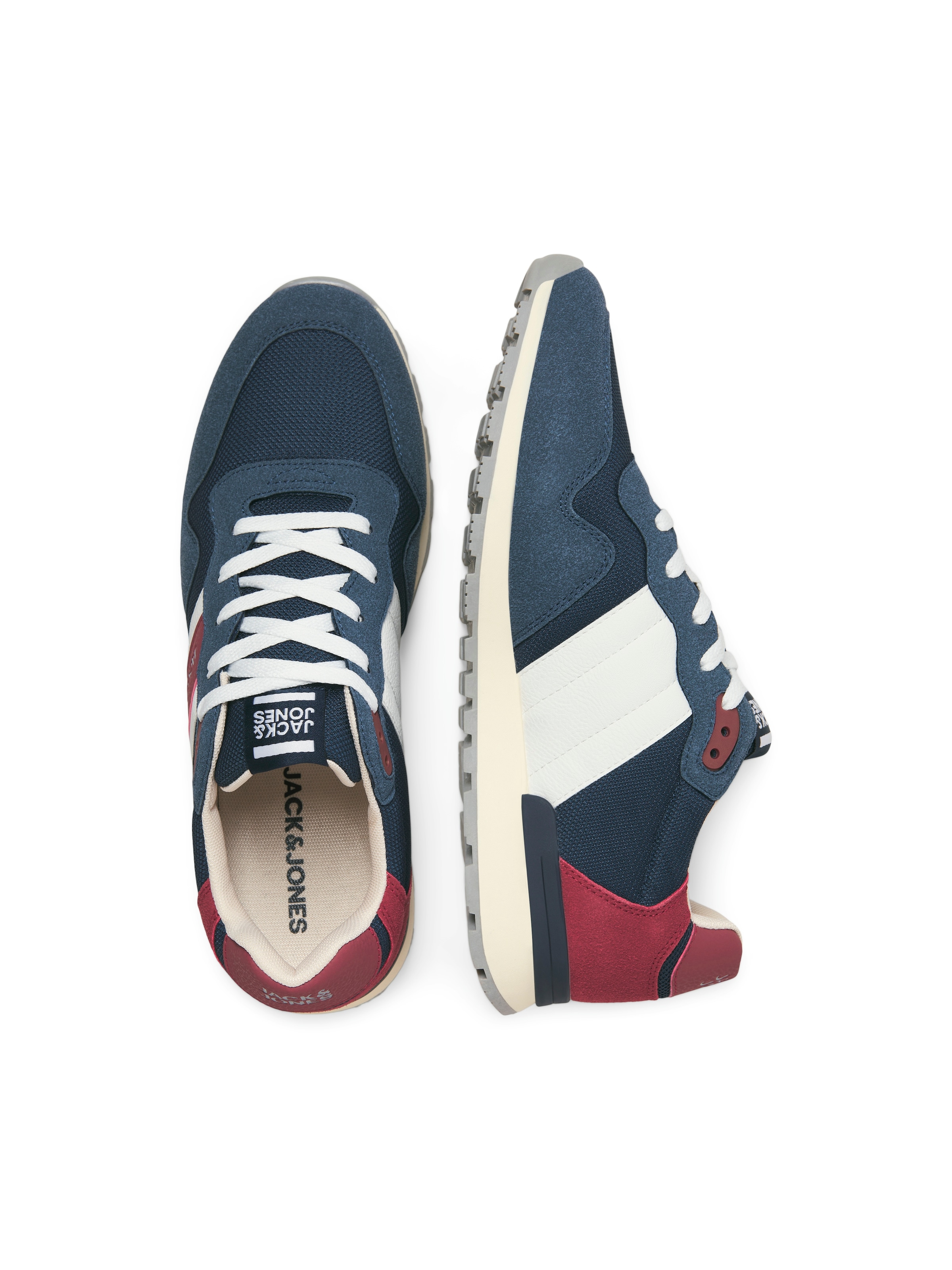 Jack & Jones Sneaker »JFWSTELLAR«  Schnürschuh, Halbschuh, Streetwear-Sneaker mit Profilsohle