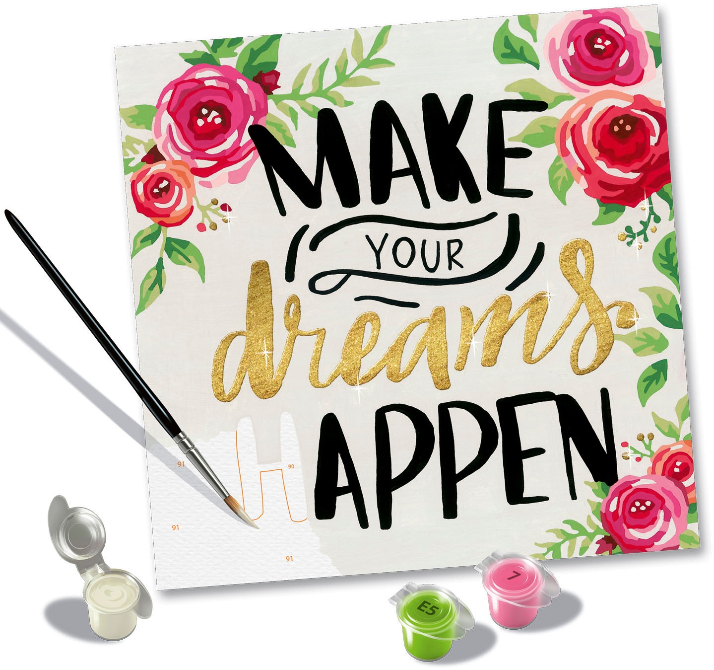 Ravensburger Malen nach Zahlen »CreArt, Make your dreams happen«, Made in Europe