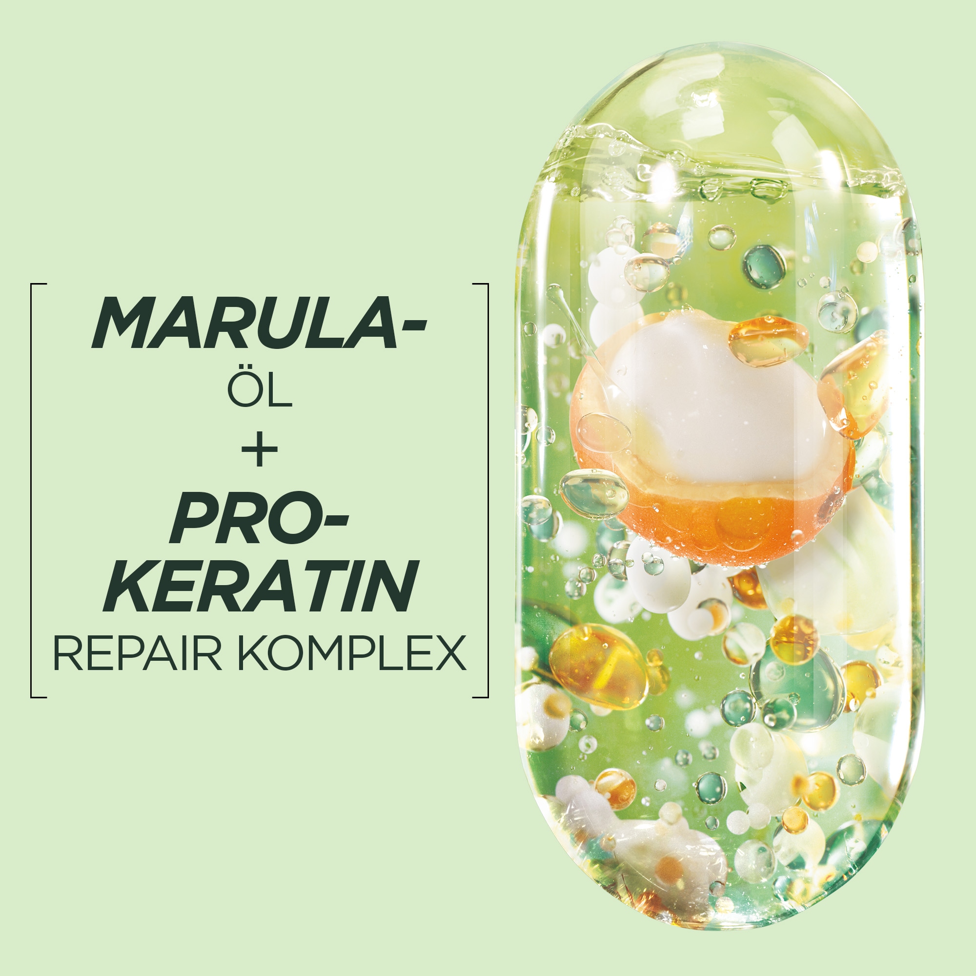 GARNIER Haarshampoo »Garnier Fructis Schadenlöscher Deep Repair Shampoo« mit Repair-Komplex, dermatologisch getestet, vegane Creme-Textur
