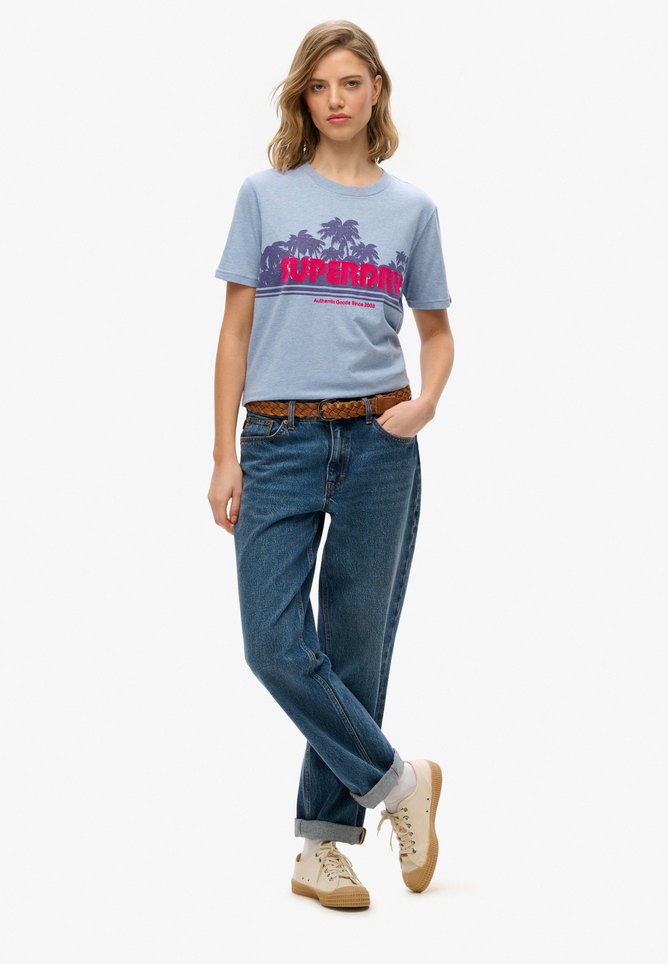 Superdry Kurzarmshirt »OUTDOOR STRIPE RELAXED TEE«