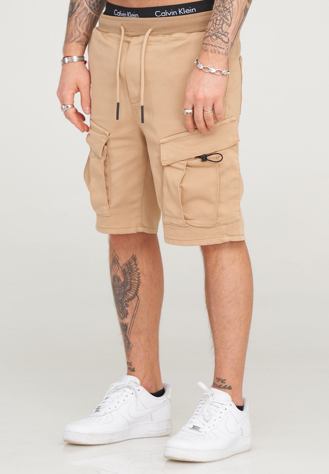 behype Shorts "ISMAEL", mit praktischen Cargotaschen günstig online kaufen