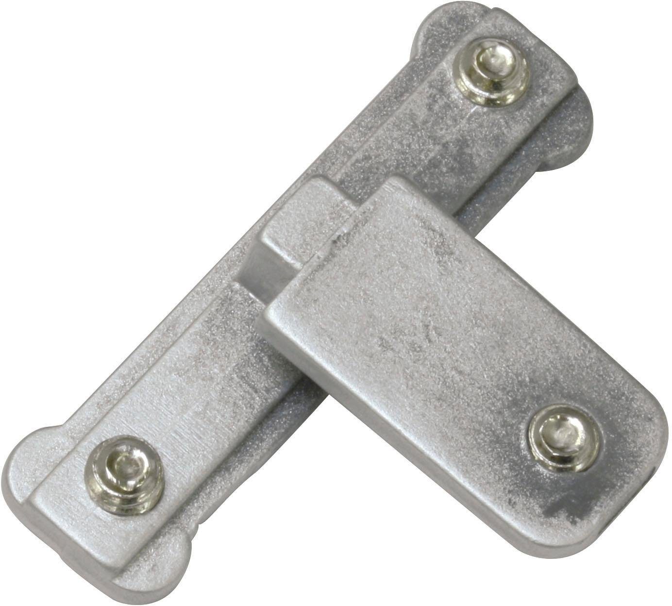 GARDINIA Gardinenstangenhalter "Kreuz Adapter" Serie Einzelprogramm Memphis Ø 16 mm