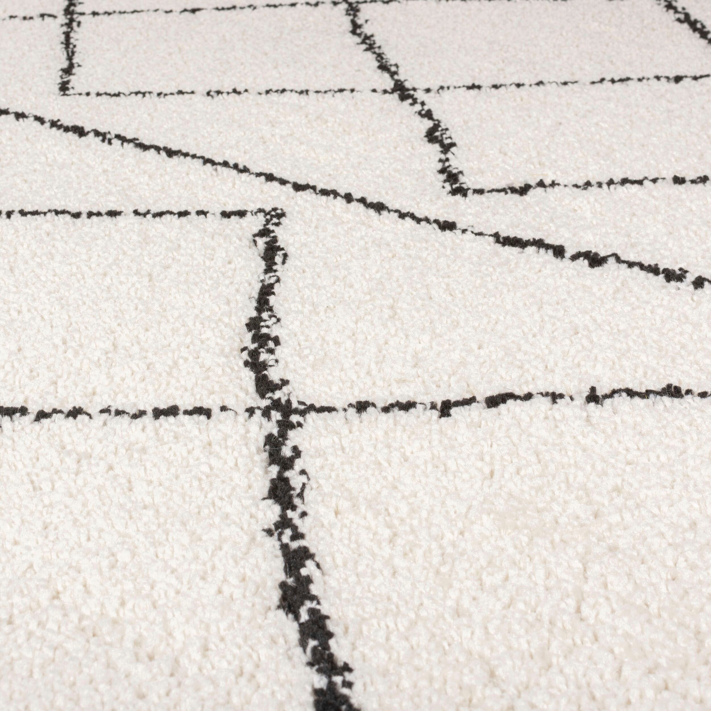 FLAIR RUGS Hochflor-Teppich »Kush Berber«, rechteckig, 30 mm Höhe, geometrisches Muster, im Boho Look