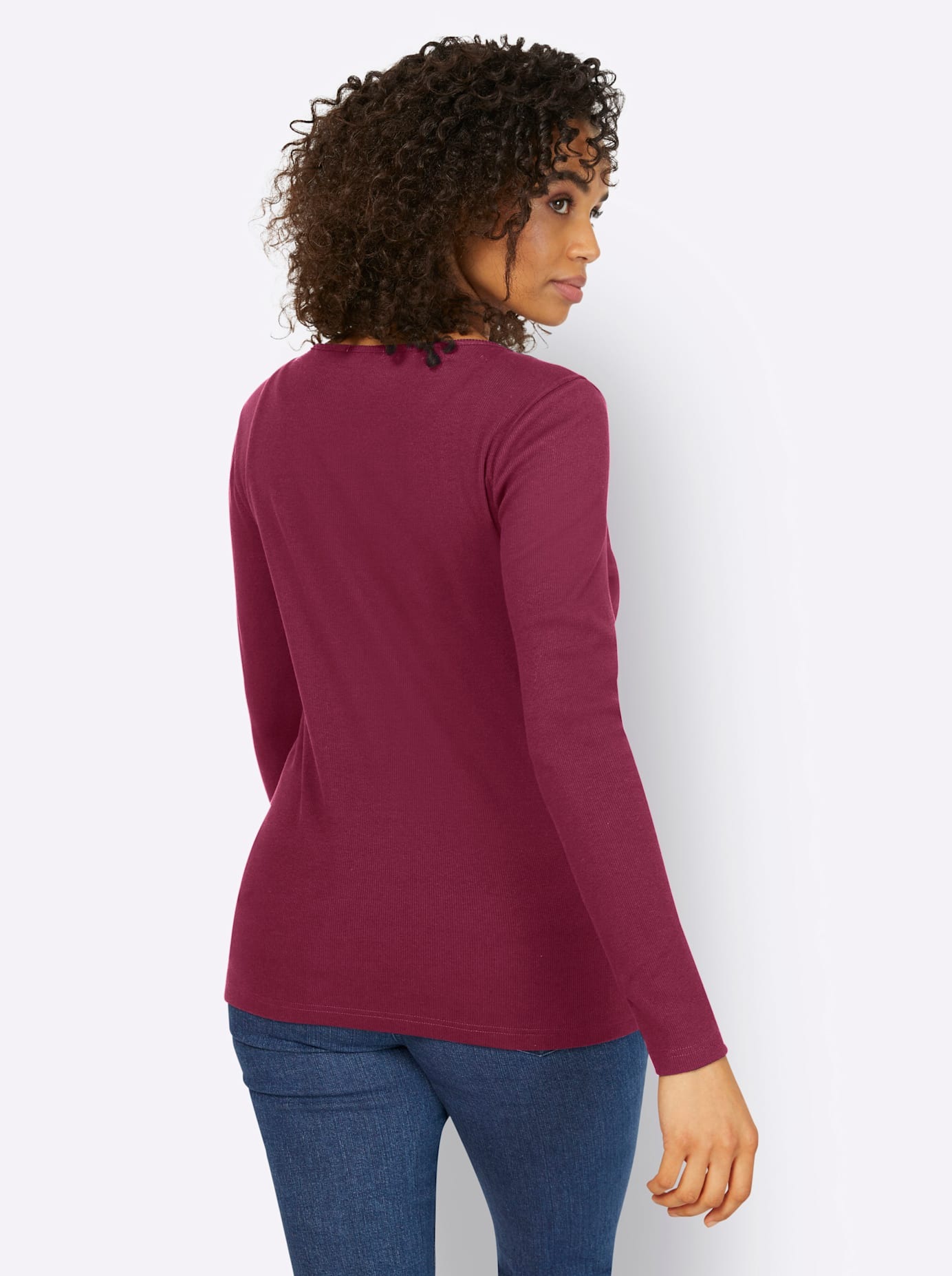 heine Langarmshirt "Shirt", 1 Stk. günstig online kaufen