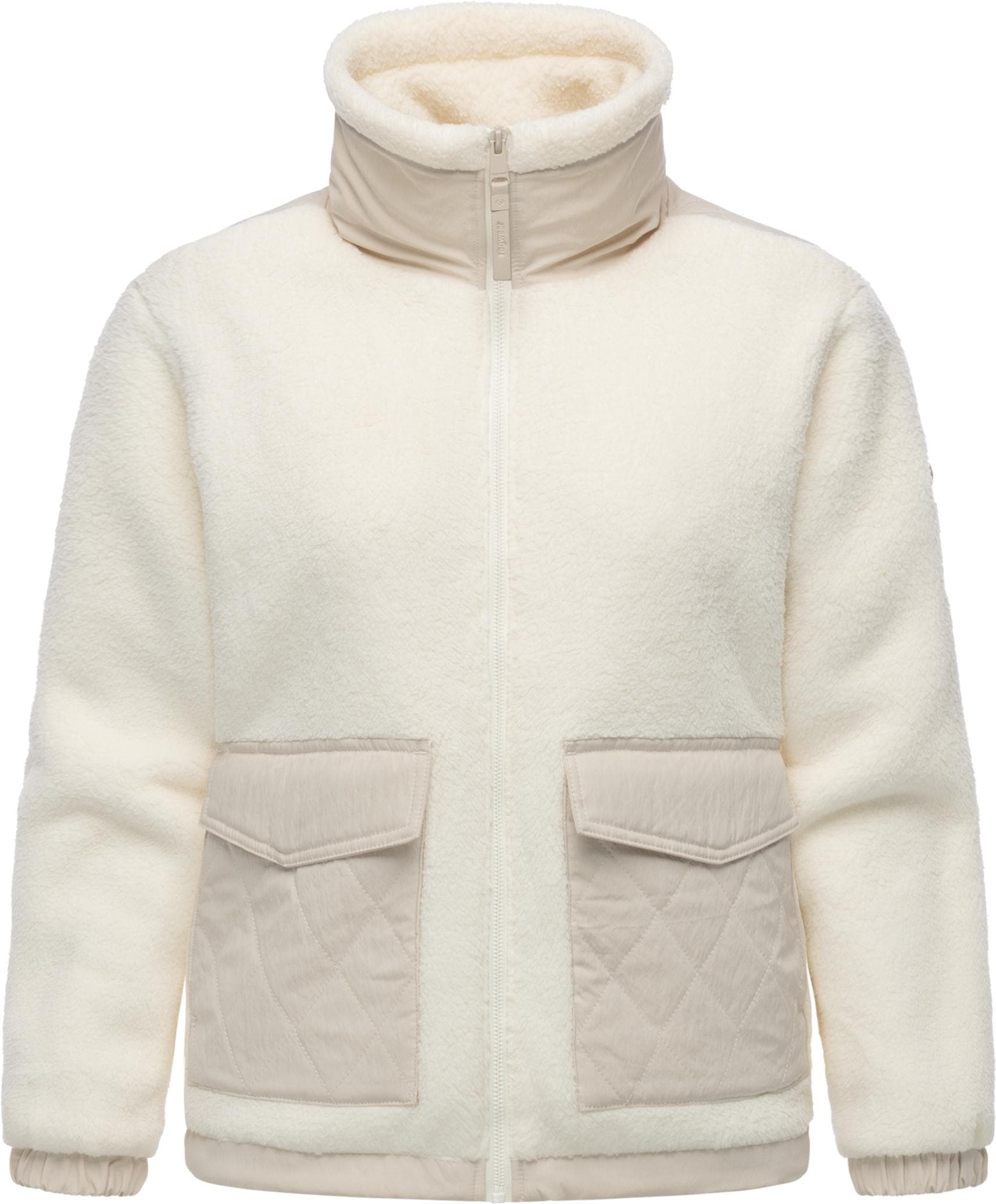 Ragwear Plüschjacke "Arctika II" ohne Kapuze Flauschige Jacke aus Teddyflee günstig online kaufen