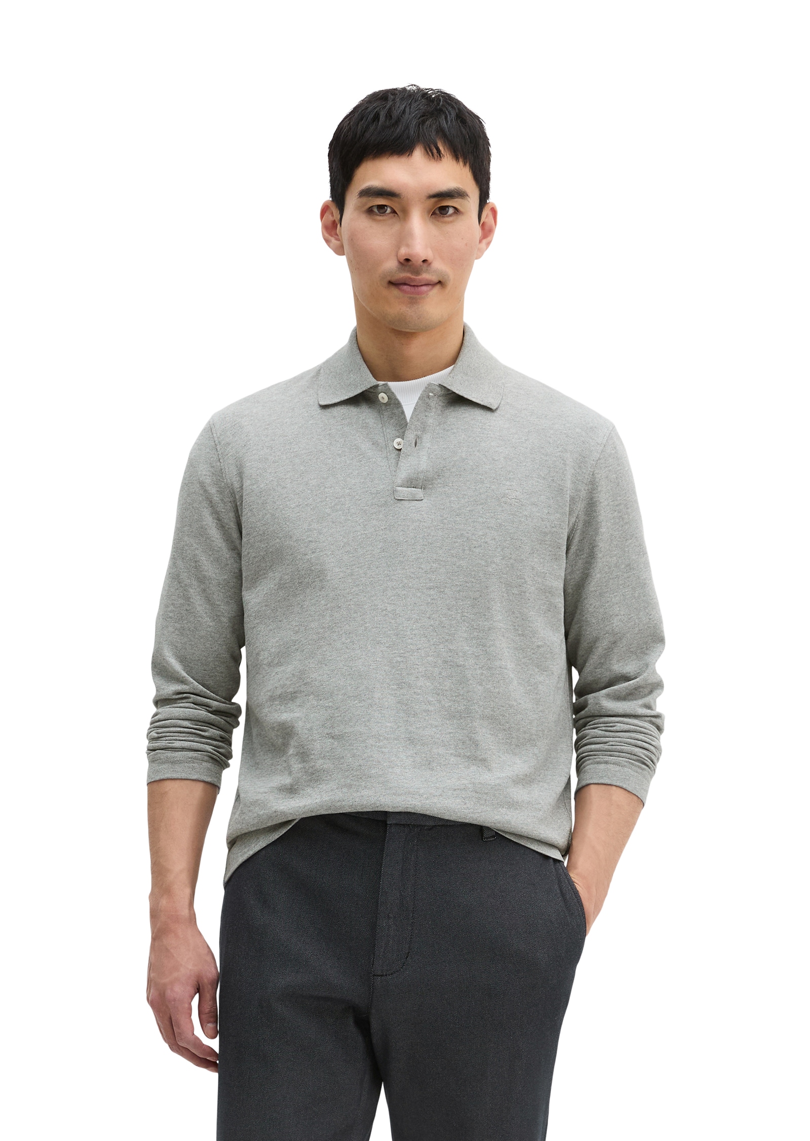 Marc O'Polo Langarm-Poloshirt