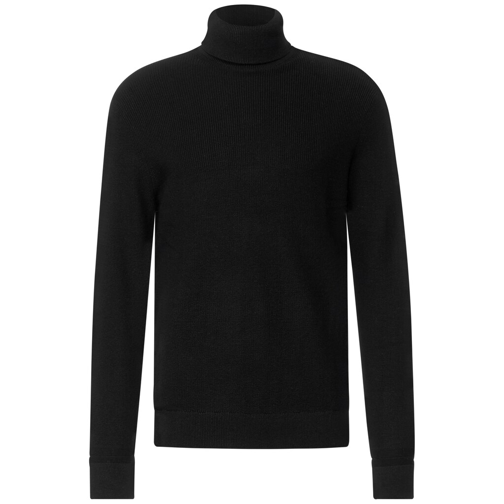 STREET ONE MEN Rollkragenpullover