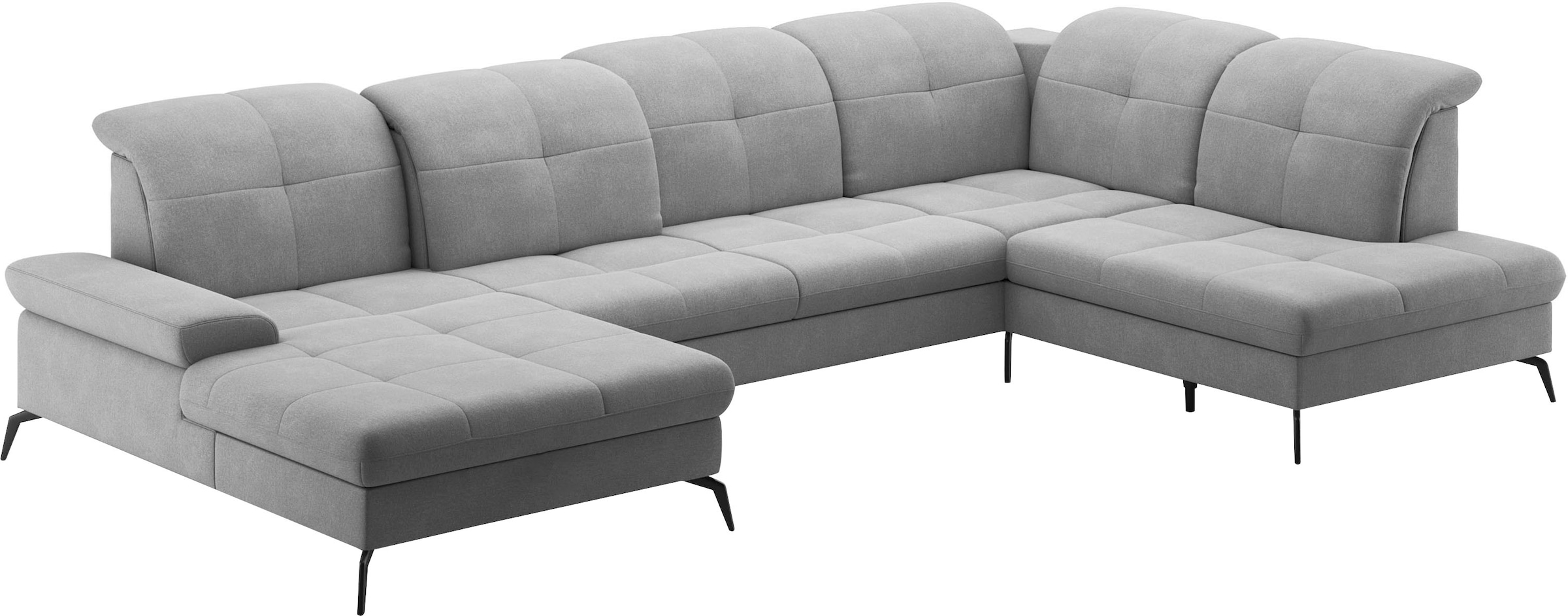 sit&more Wohnlandschaft »Amica«, inkl Sitztiefenverstellung und Armteilverstellung
