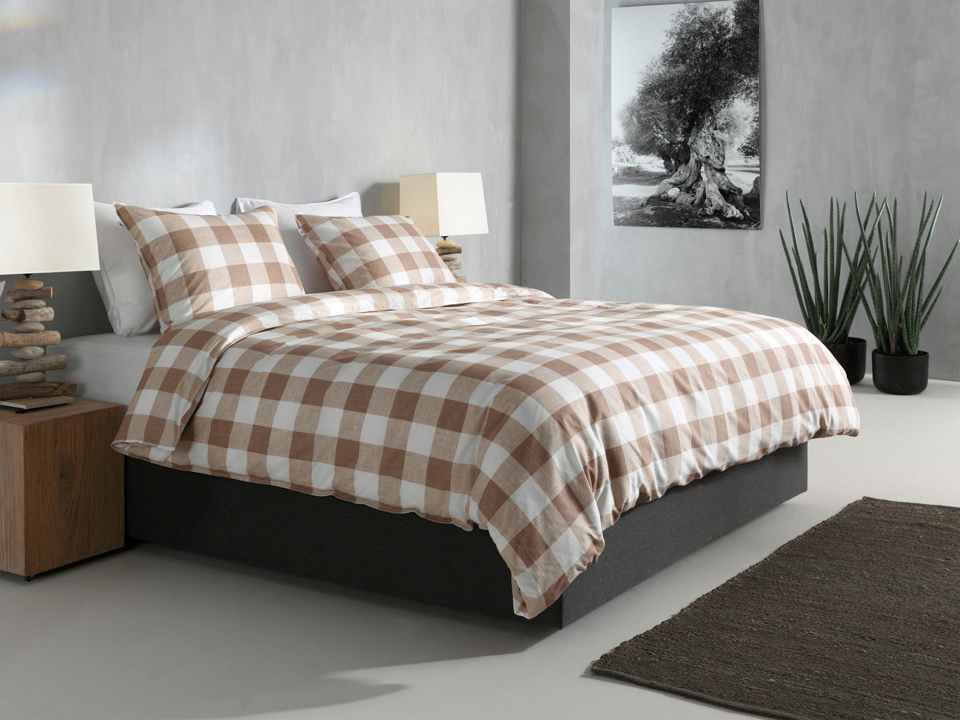 ZO HOME Bettwäsche "Quattro-di-Lino" 1 Stk. Bettwäsche aus 100% Baumwolle, hochwertige Renforcé