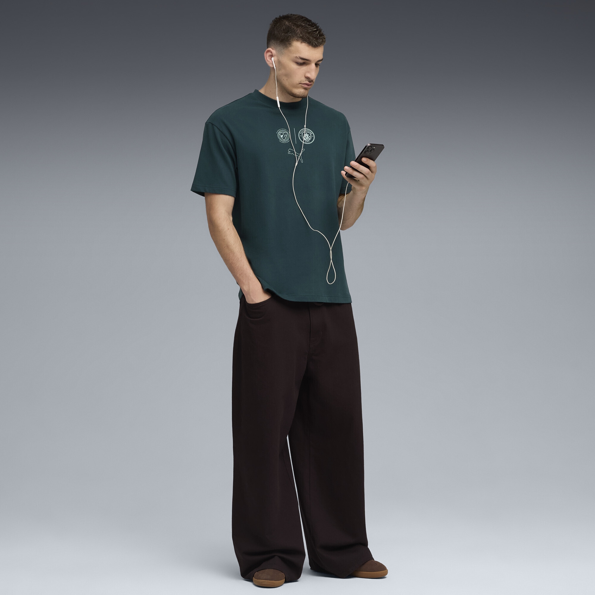 PUMA T-Shirt »Manchester City FtblStatement Cellerator T-Shirt Erwachsene«