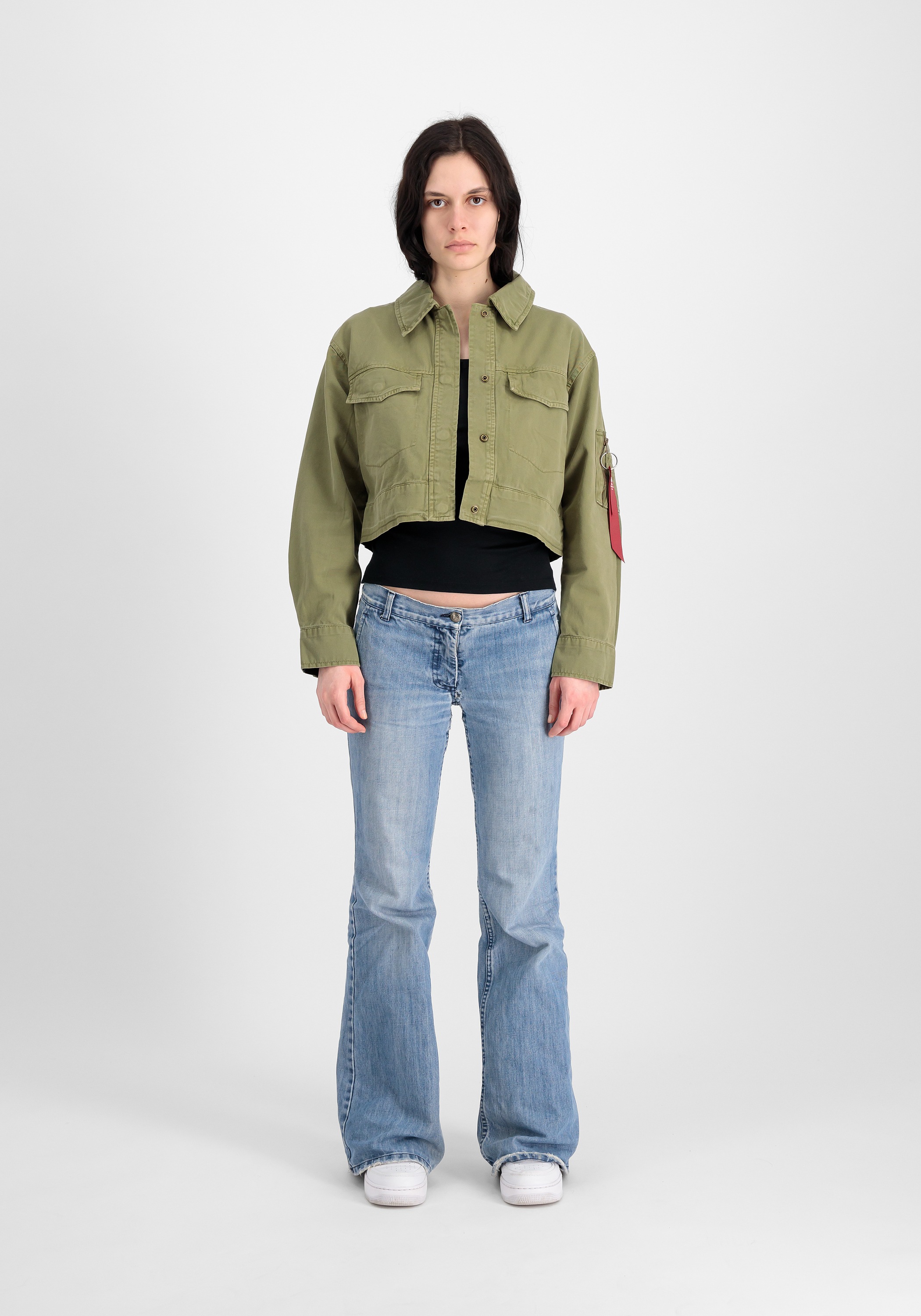 Thumbnail - Alpha Industries Bomberjacke "Deck Jacket Cropped Wmn"