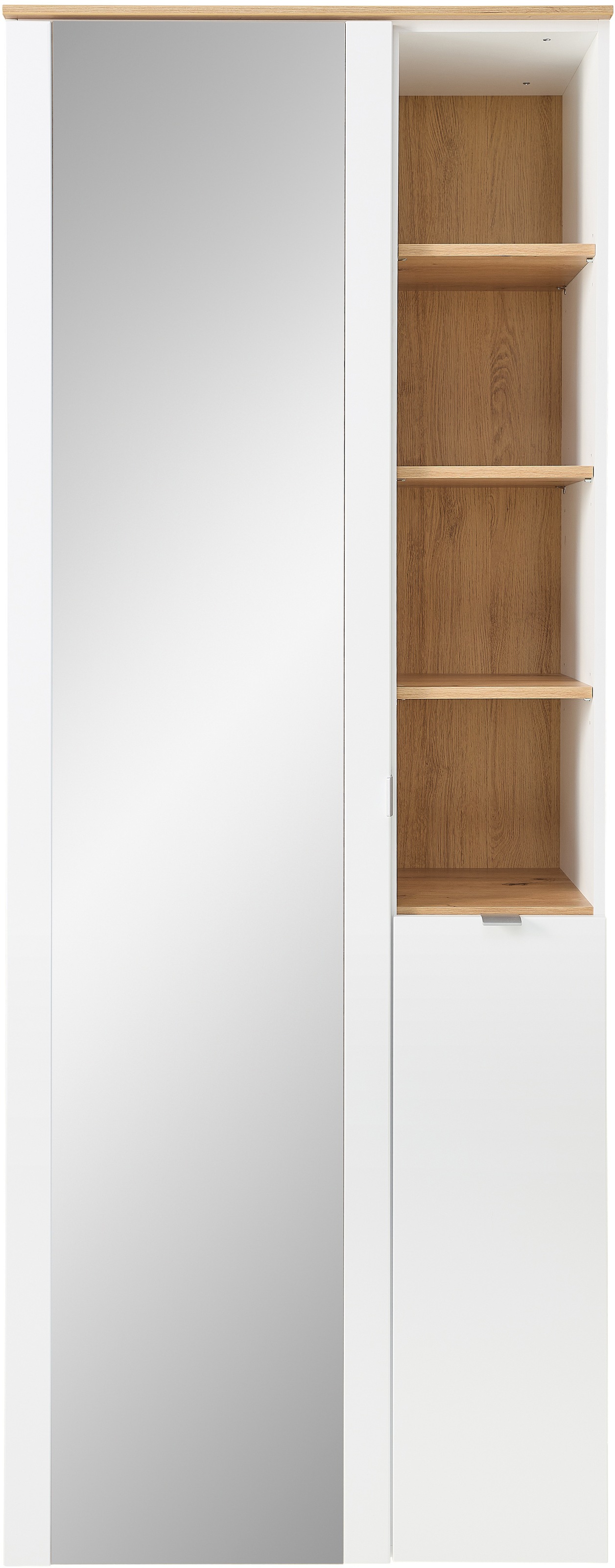 Innostyle Garderobenschrank "BARI Garderobenschrank mit Spiegel, BxHxT 78x2 günstig online kaufen