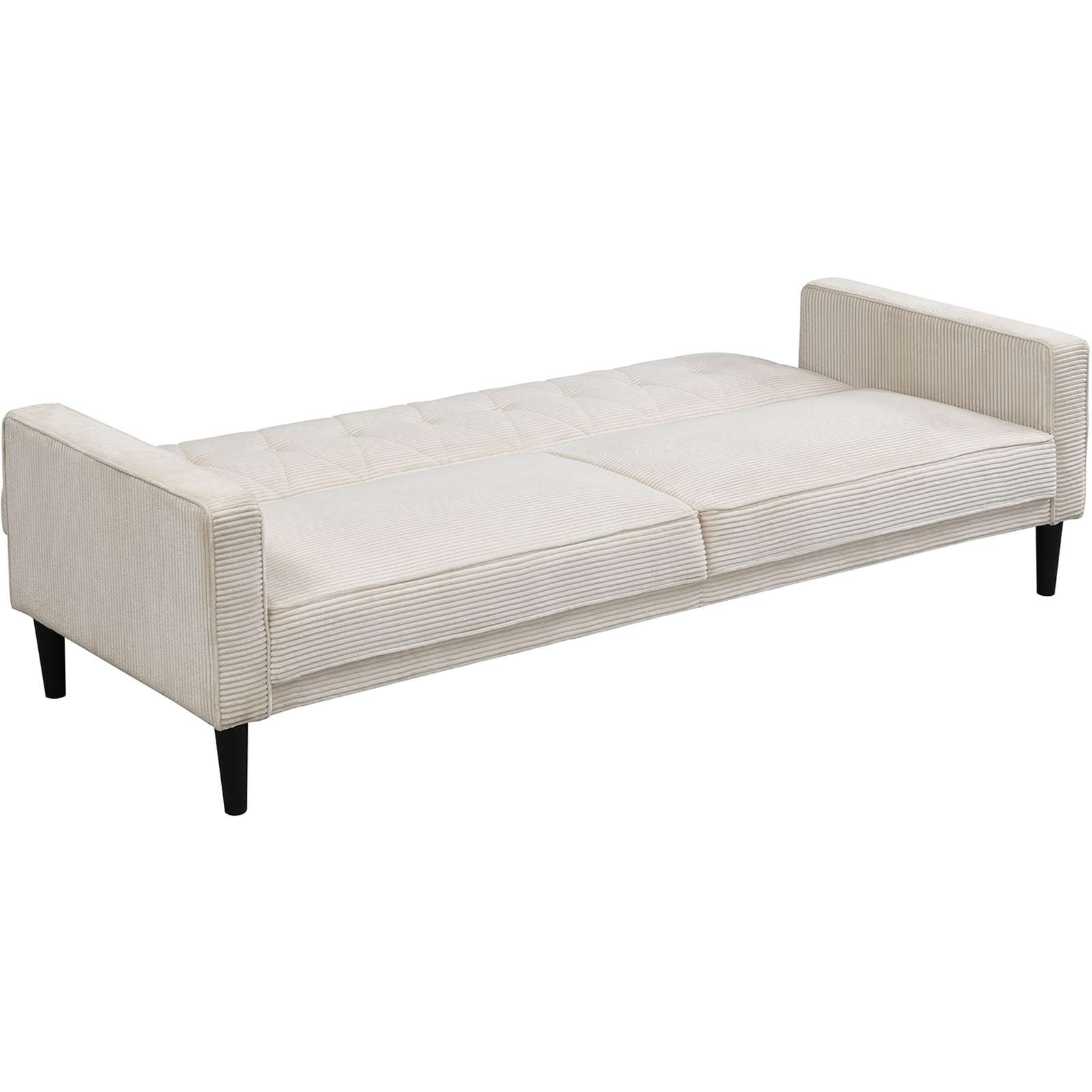 Dorel Home 3-Sitzer »Avon«, Schlafsofa 213cm, Bettfunktion (110/190cm), trendiger Cord o. Webstoff