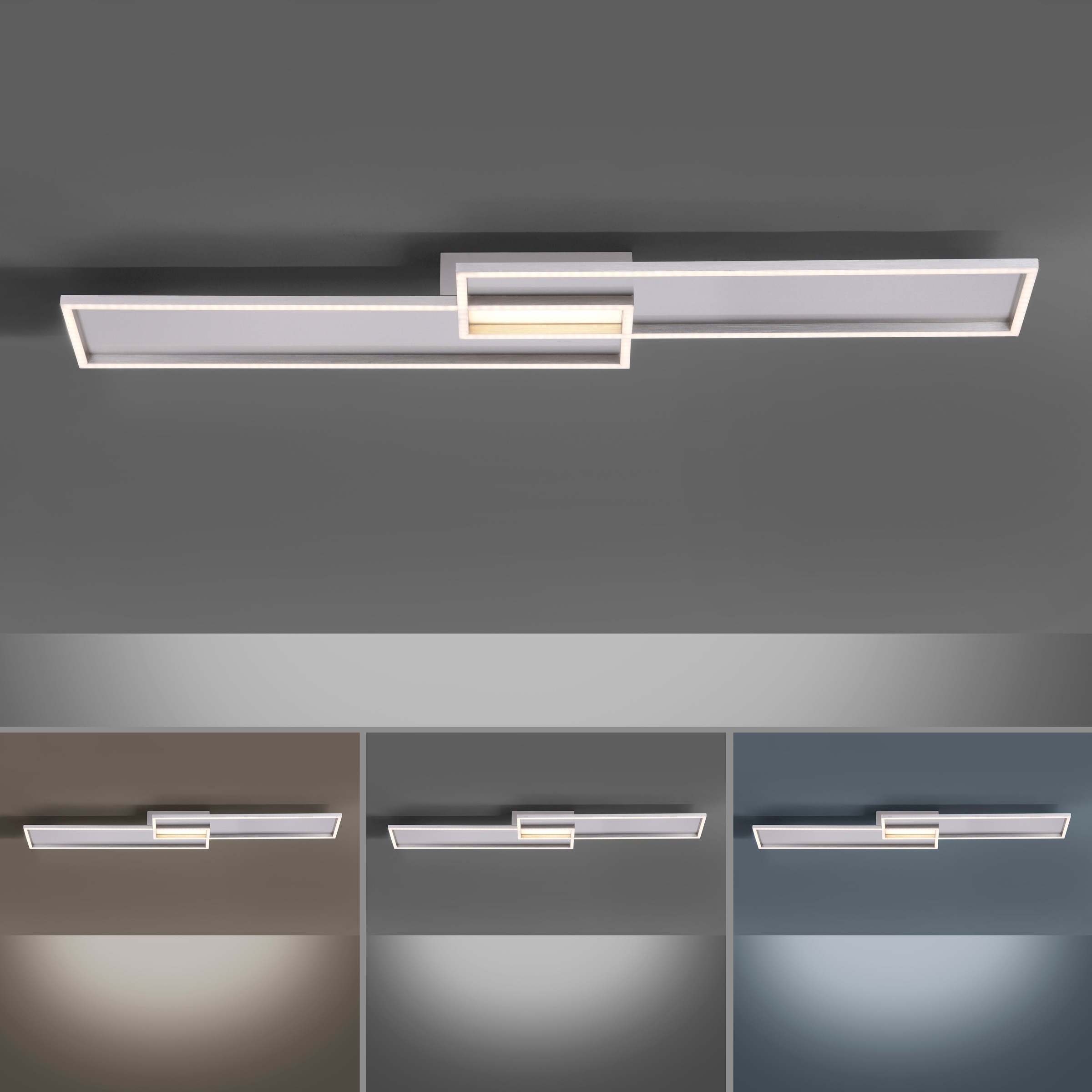 Thumbnail - Paul Neuhaus Deckenleuchte "AMARA" LED-Board 1 Stk. warmweiß - kaltweiß Fernbedienung, Infrarot inkl.