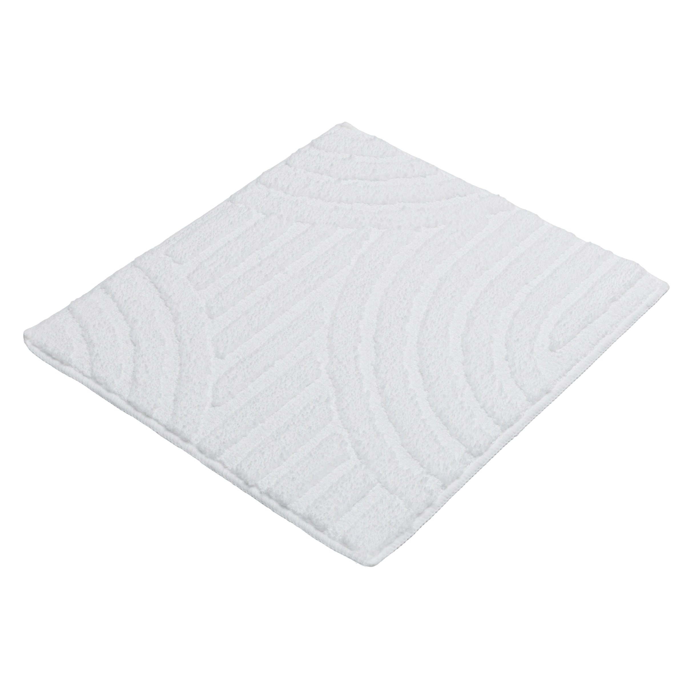 OTTO home Badematte »Regona Scandi, Badvorleger, Badezimmer Teppich, Duschvorleger« Höhe 10 mm rutschhemmend beschichtet strapazierfähig Badteppich, Uni Farben, Hoch-Tief-Effekt, modernes Muster, Zen