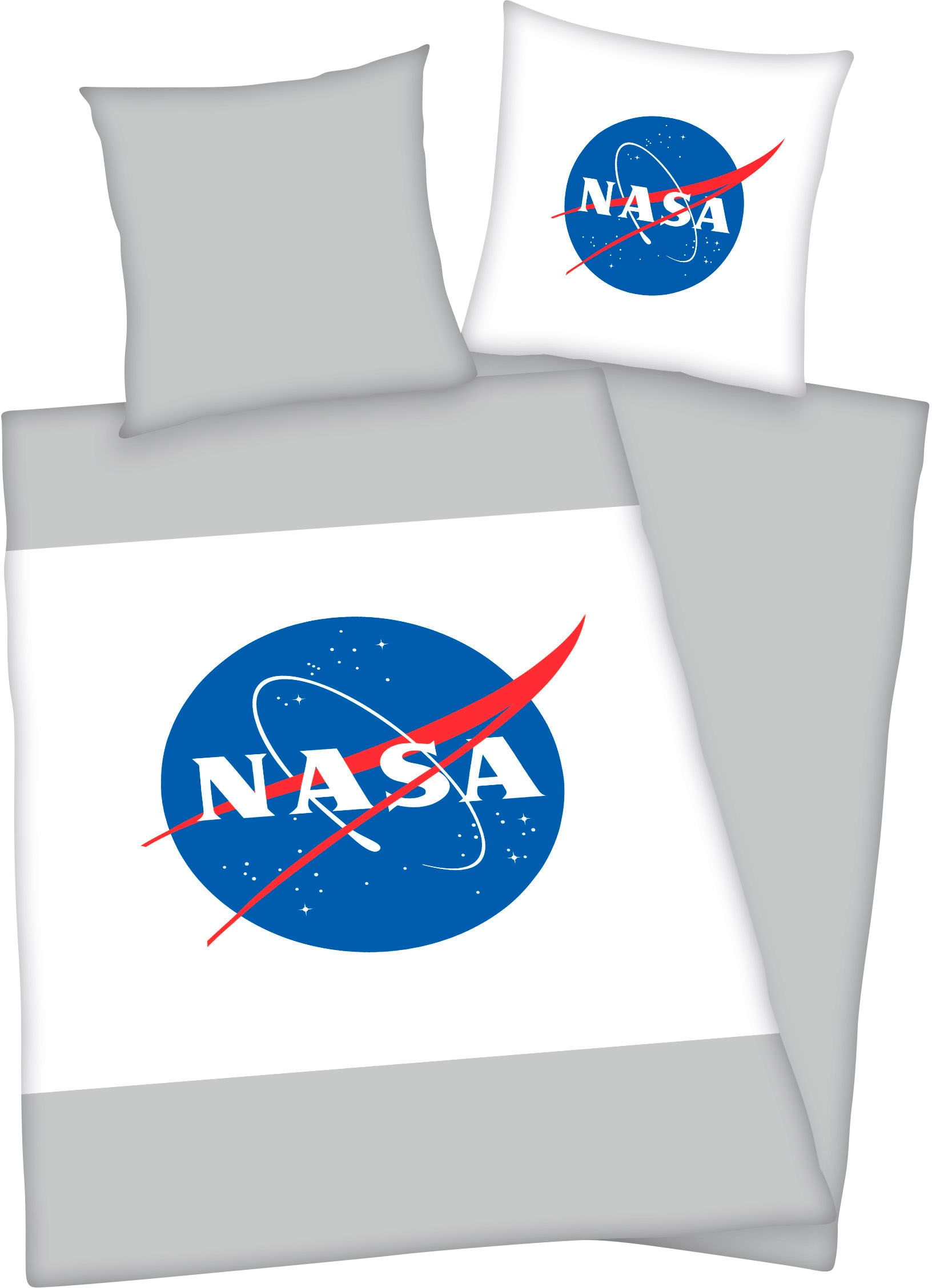 NASA Wendebettwäsche "Nasa" 2 Stk. günstig online kaufen