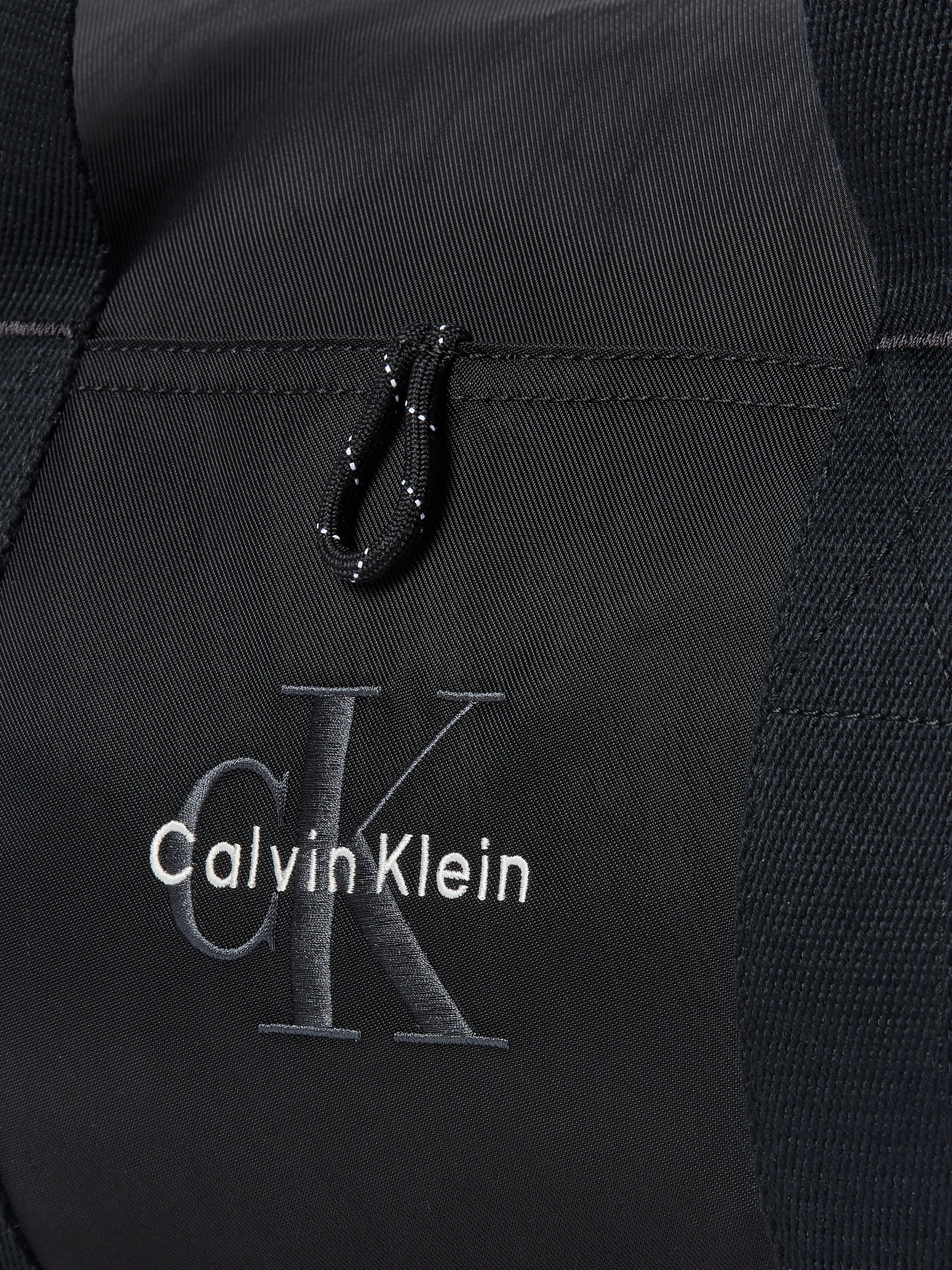 Calvin Klein Weekender »BOLD WEEKENDER« Reisetasche, große Umhängetasche, Fitnesstasche mit CK-Logo