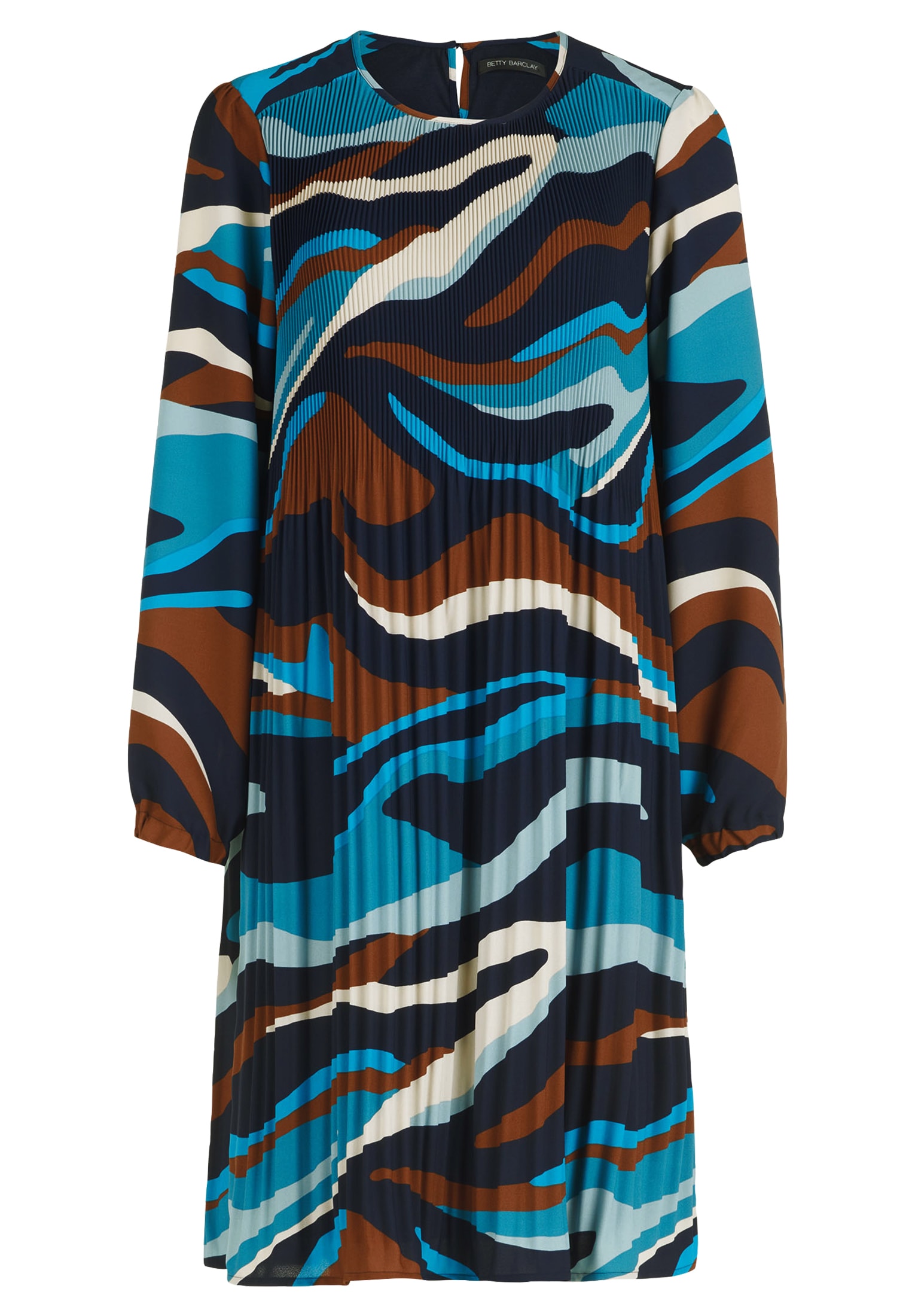 Betty Barclay Plisseekleid »Betty Barclay Plisseekleid langarm«, Design
