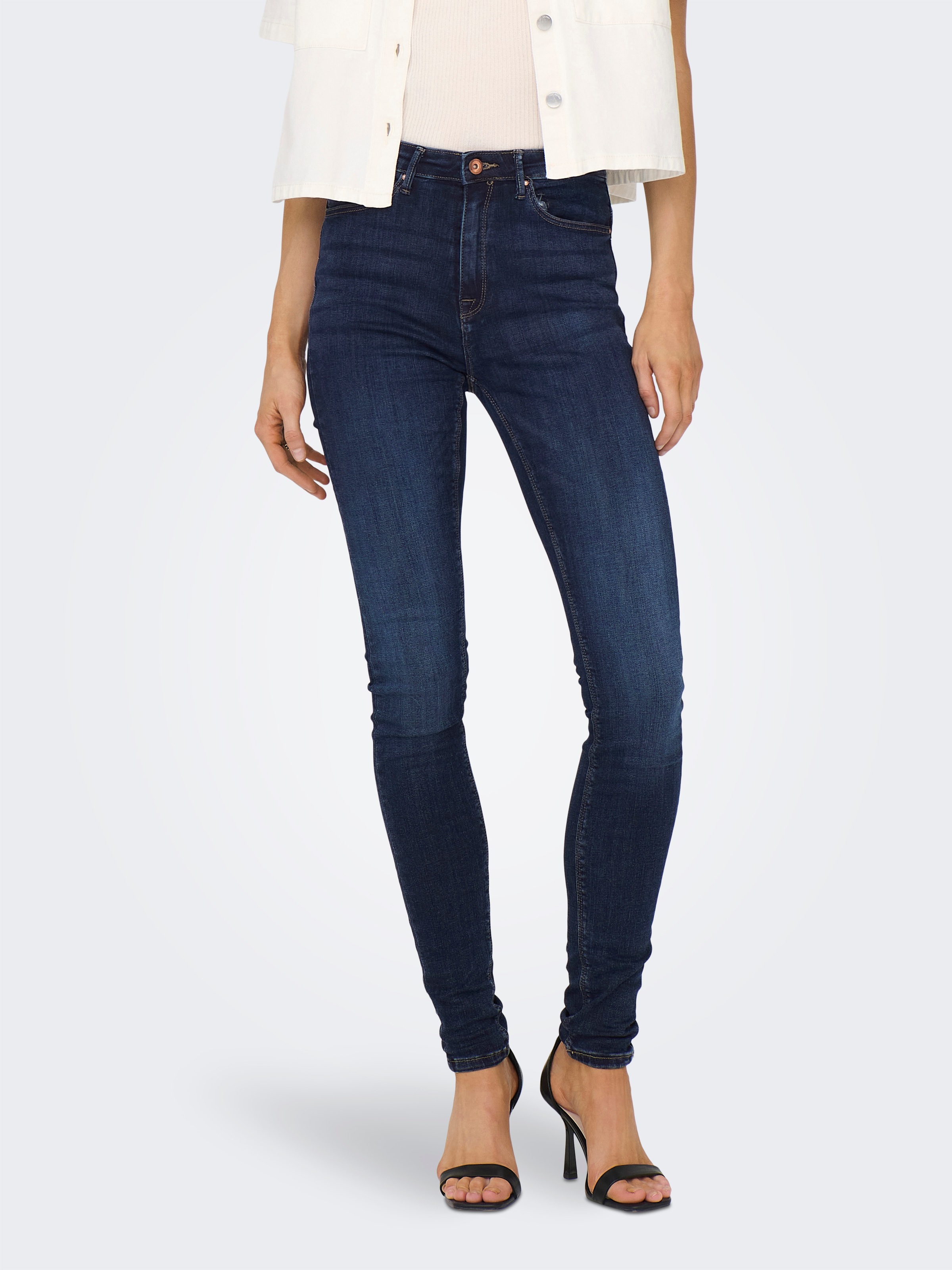 ONLY Skinny-fit-Jeans ONLPAOLA HW SK DNM günstig online kaufen