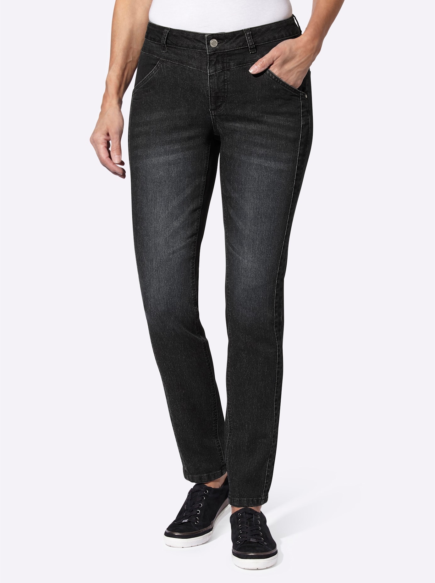Casual Looks Bequeme Jeans, (1 tlg.)
