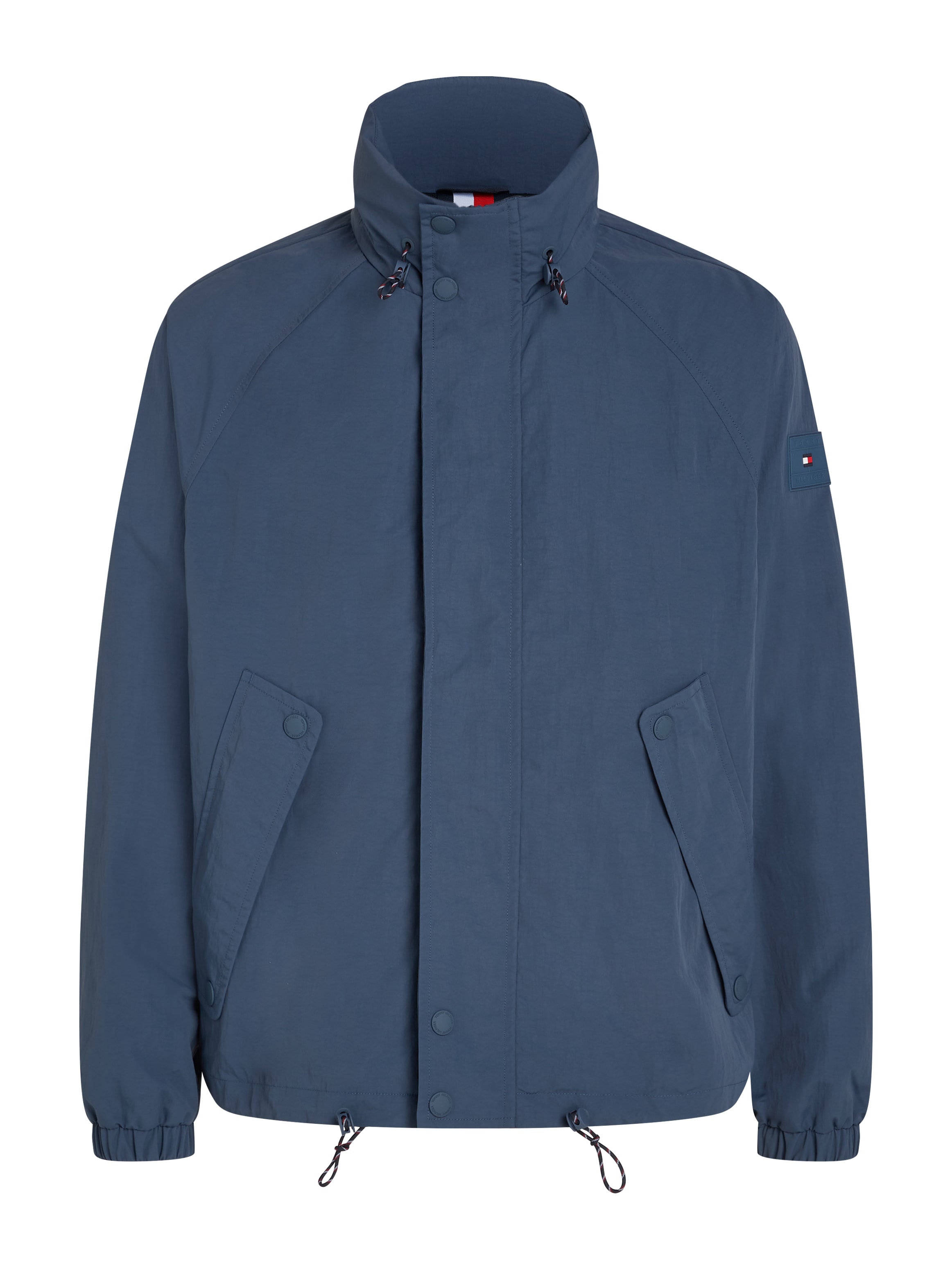 Tommy Hilfiger Blouson »REGATTA JACKET« mit Kapuze wasserabweisend, hochgeschlossen, mit verstaubarer Kapuze