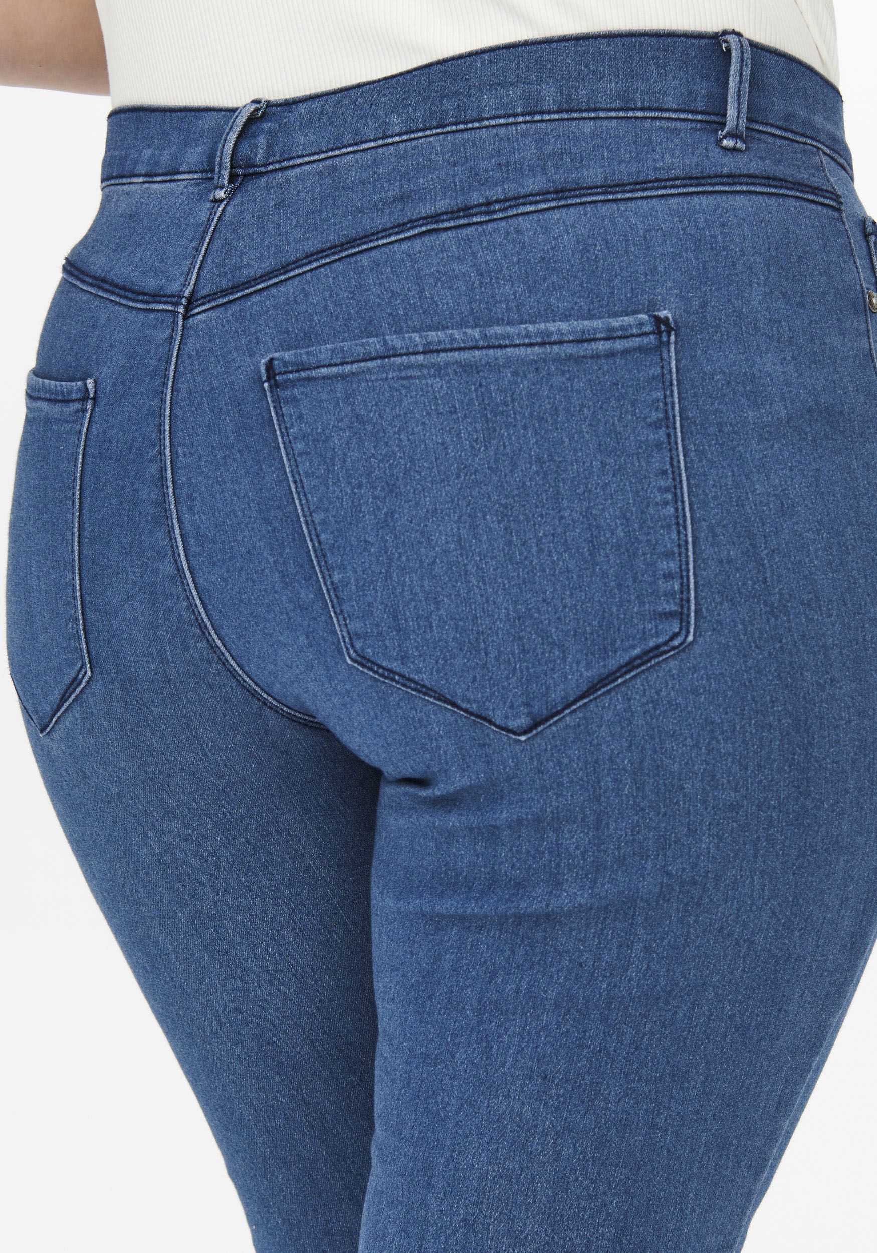 Thumbnail - ONLY CARMAKOMA Skinny-fit-Jeans "CARTHUNDER PUSH UP REG SK JNS"
