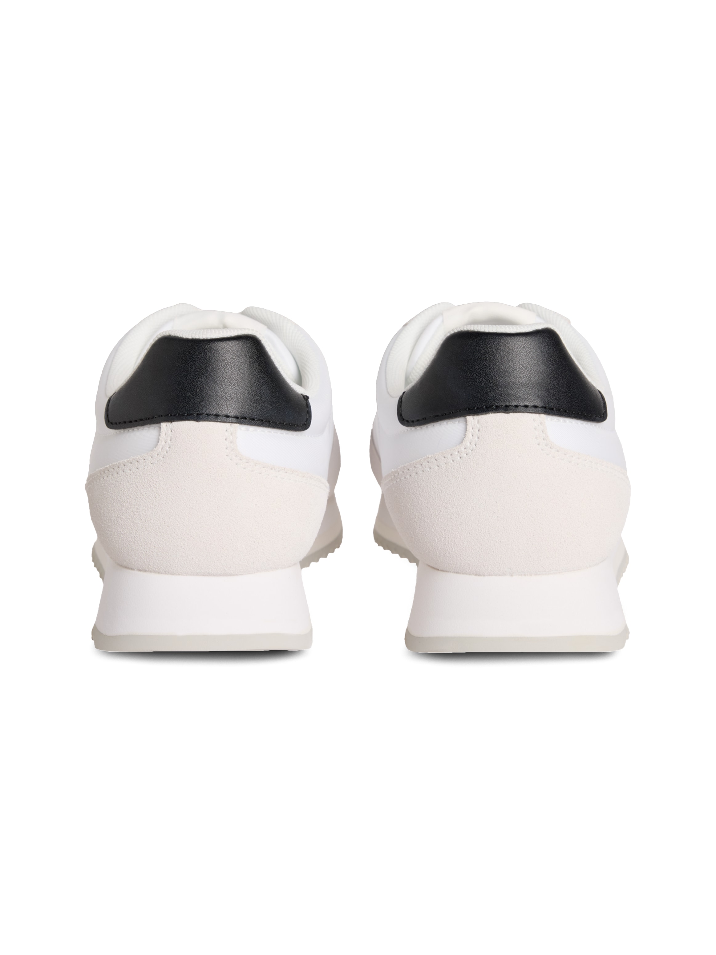 Calvin Klein Jeans Sneaker »RETRO RUNNER LACE UP NY-SU«, Freizeitschuh, Halbschuh, Schnürschuh mit seitlichem CK-Logo