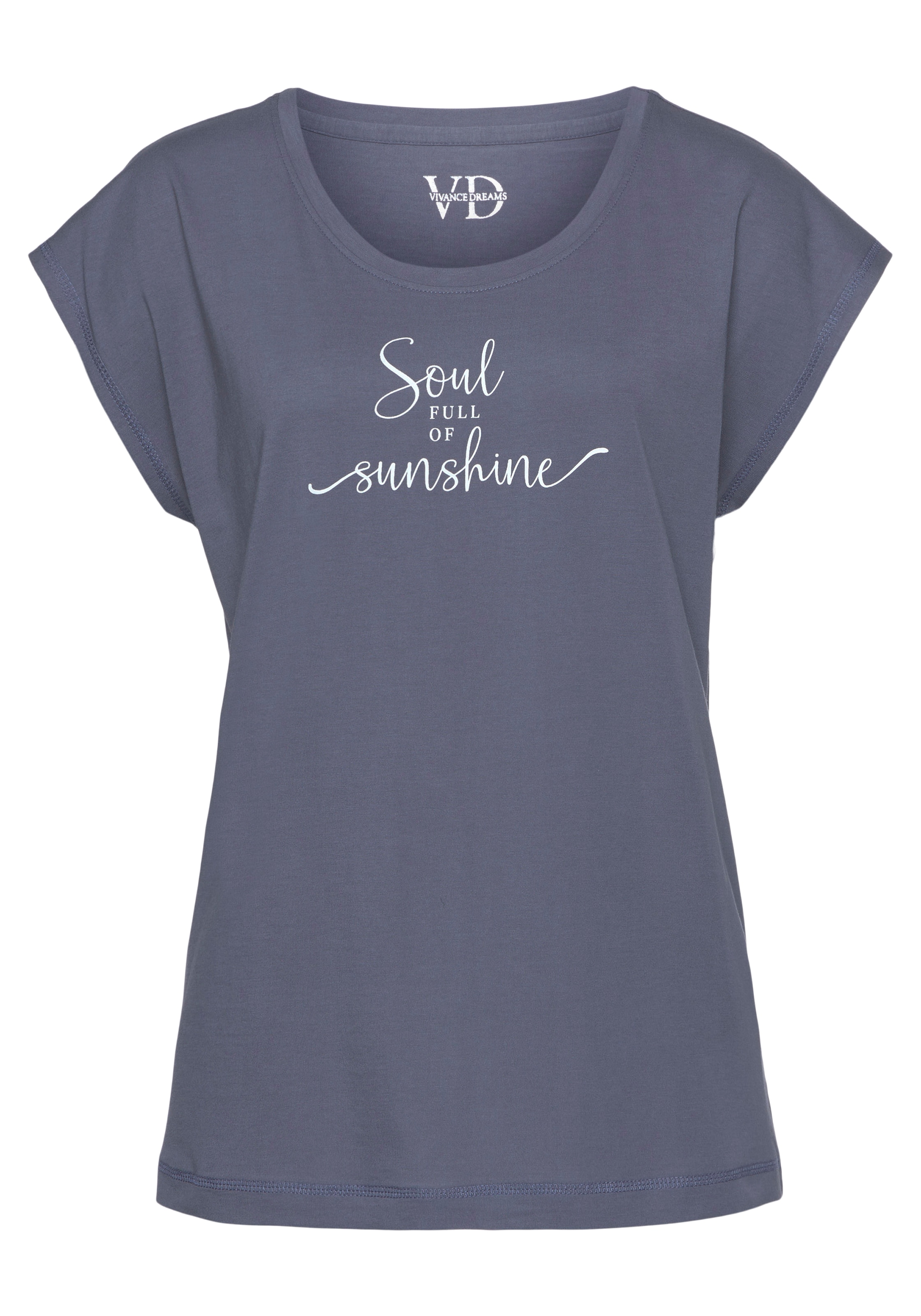 Vivance Dreams mit T-Shirt, Sommer-Statementdruck bestellen | BAUR