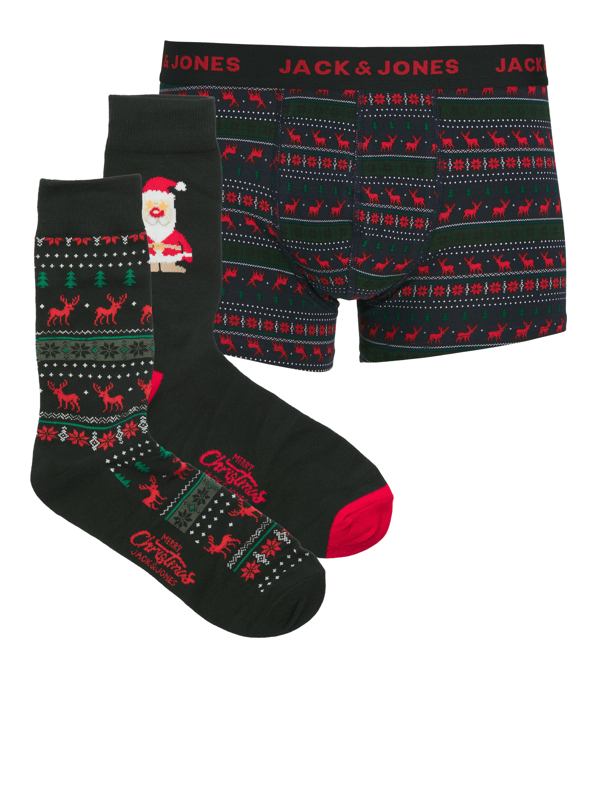 Jack & Jones Trunk "JACXMAS REINDEER GIFTBOX" Packung, 3 Stk. günstig online kaufen
