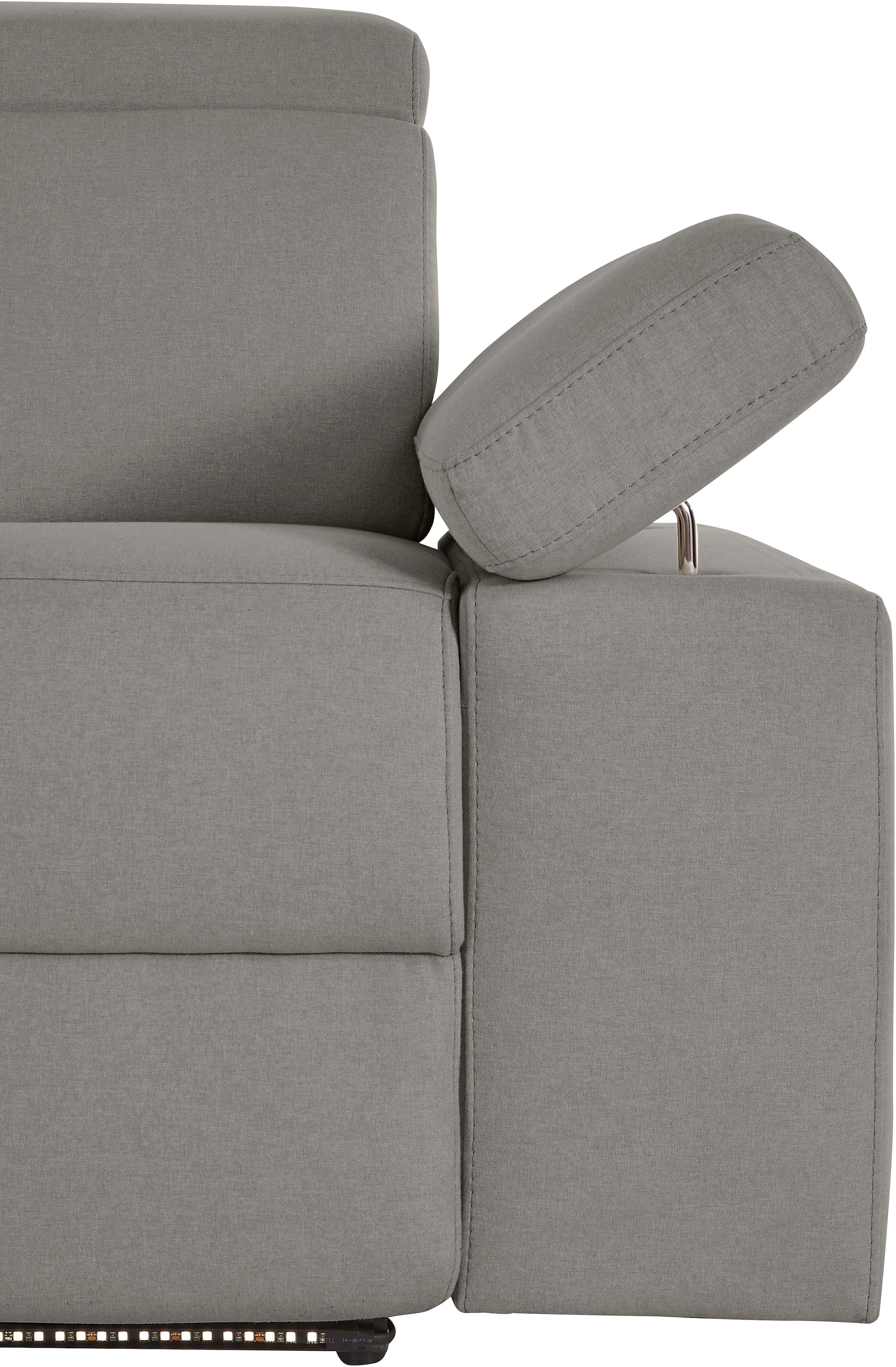 Places of Style 3-Sitzer »Kilado«, mit 2x Relaxfunktion, verstellbarer Armlehne, Kopfteilverstellung