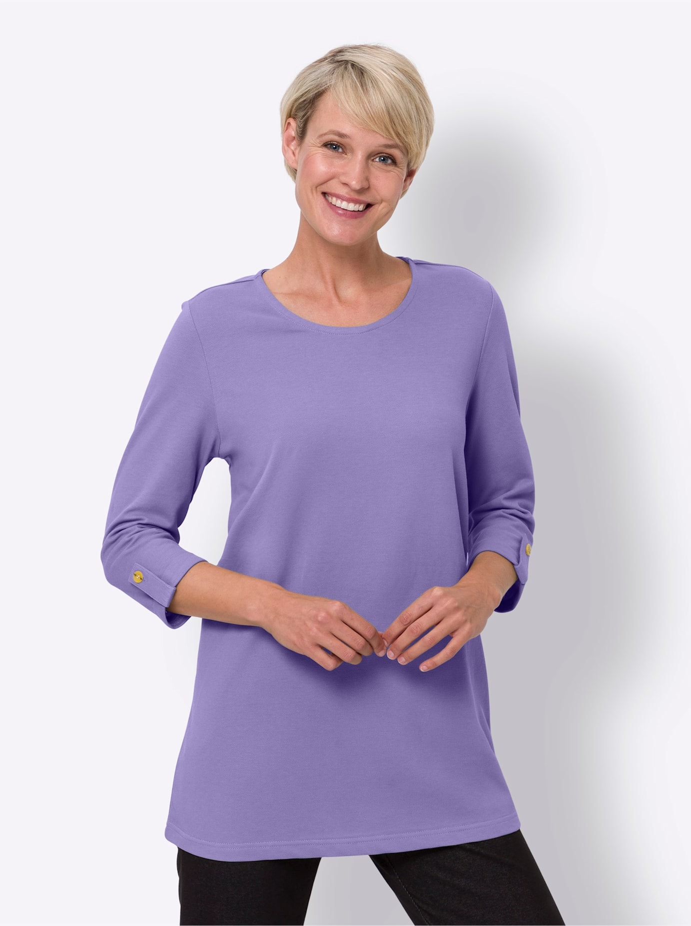 Classic Basics Longshirt "Longshirt" 1 Stk. tlg. günstig online kaufen