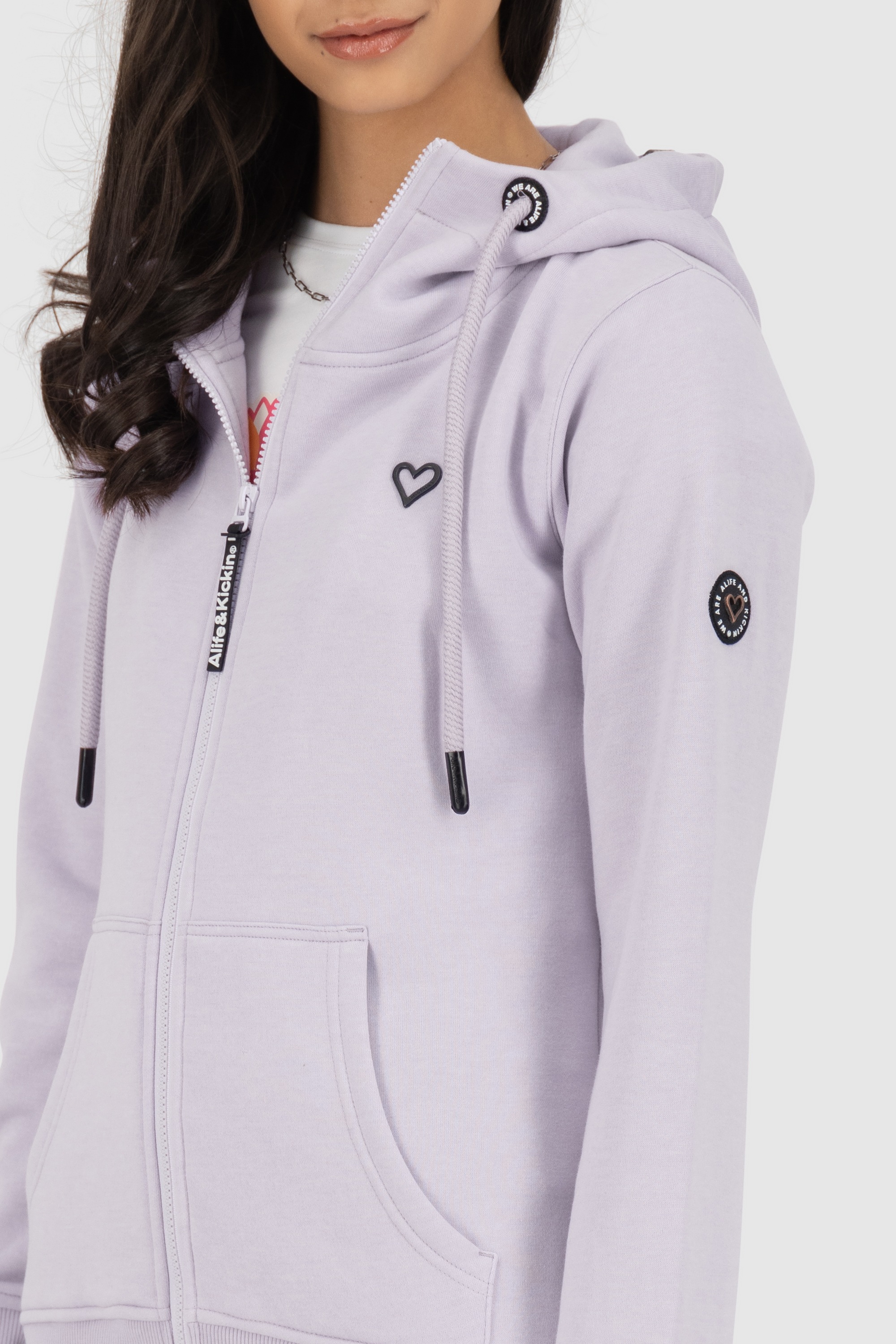 Alife & Kickin Kapuzensweatjacke »Damen YasminAK A«