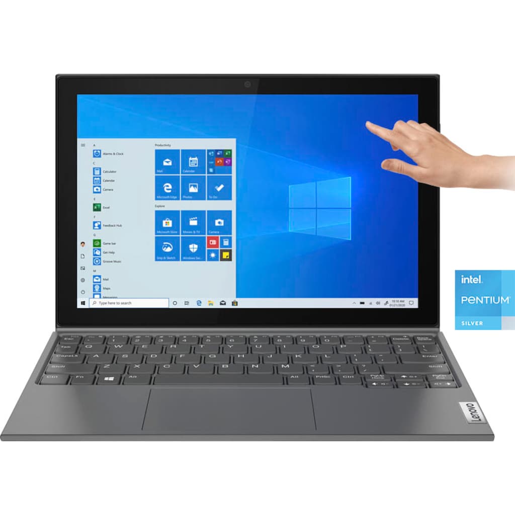 Lenovo Notebook »IdeaPad Duet 3 10IGL5«, 26,16 cm, / 10,3 Zoll, Intel, Pentium Silber, UHD Graphics 605