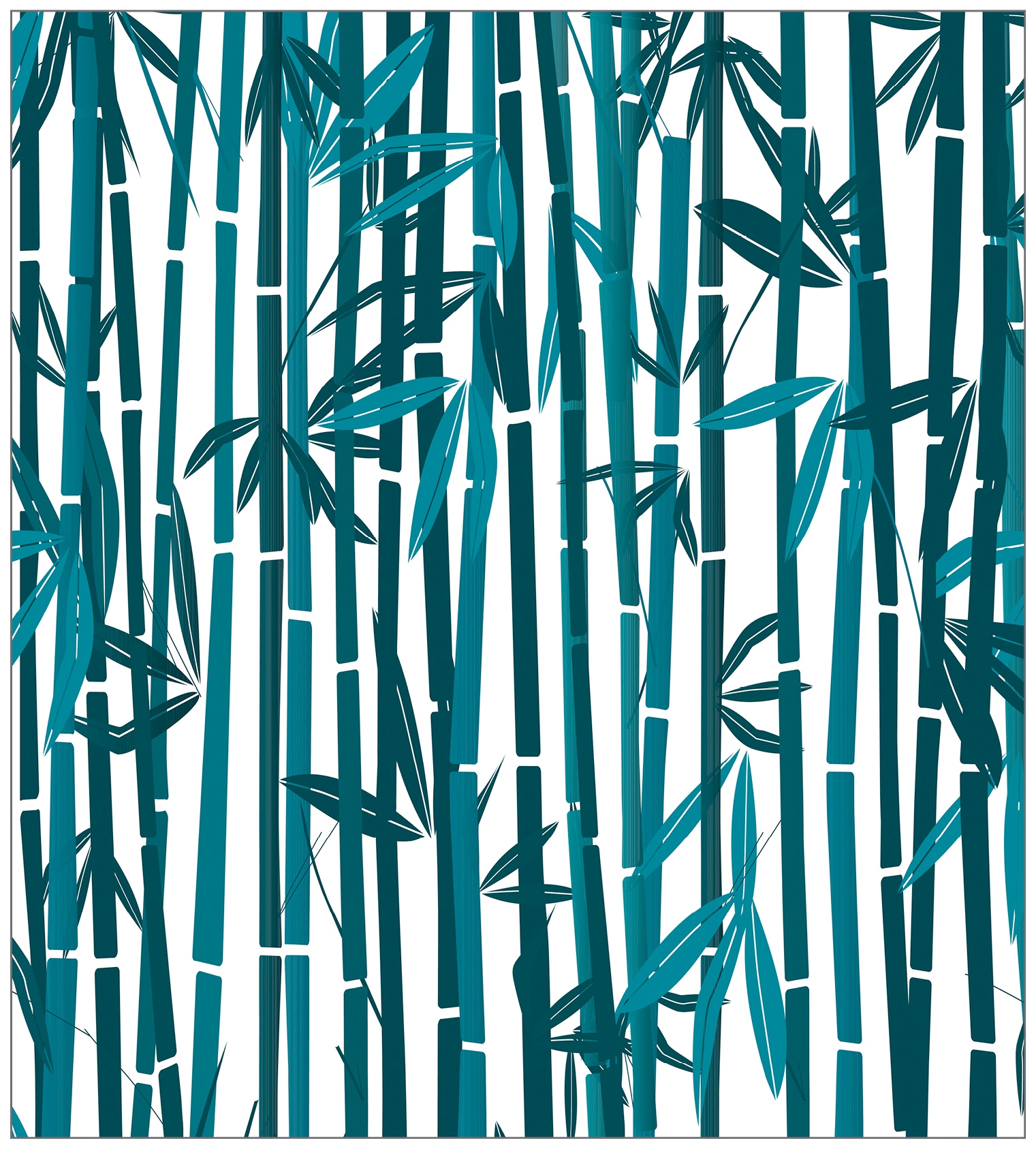 MySpotti Fensterfolie »Look Bamboo«, halbtransparent, glattstatisch haftend,  90 x 100 cm, statisch haftend kaufen | BAUR | Fensterfolien