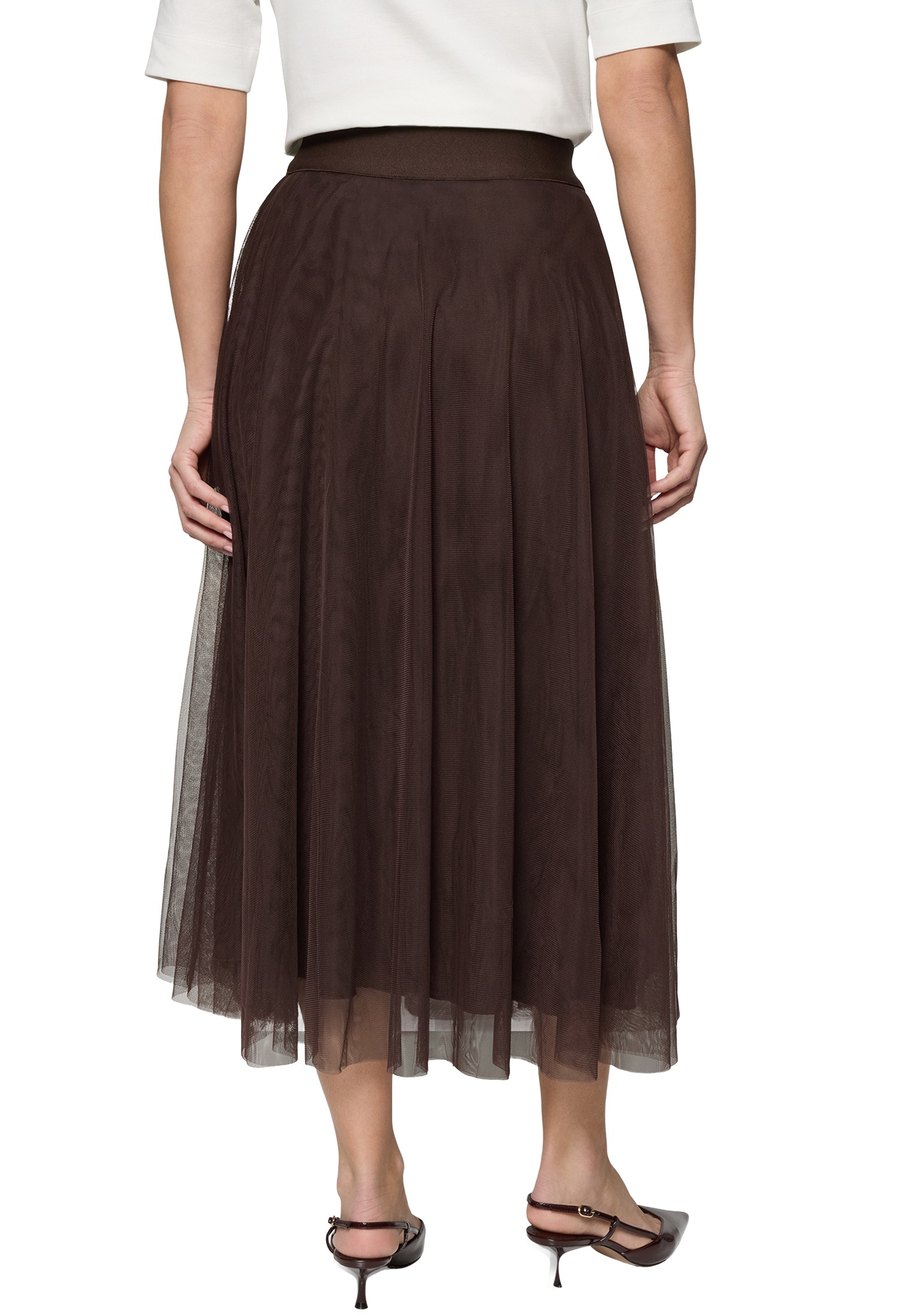 Zero Midirock »Damen mit elastischem Bund« Material