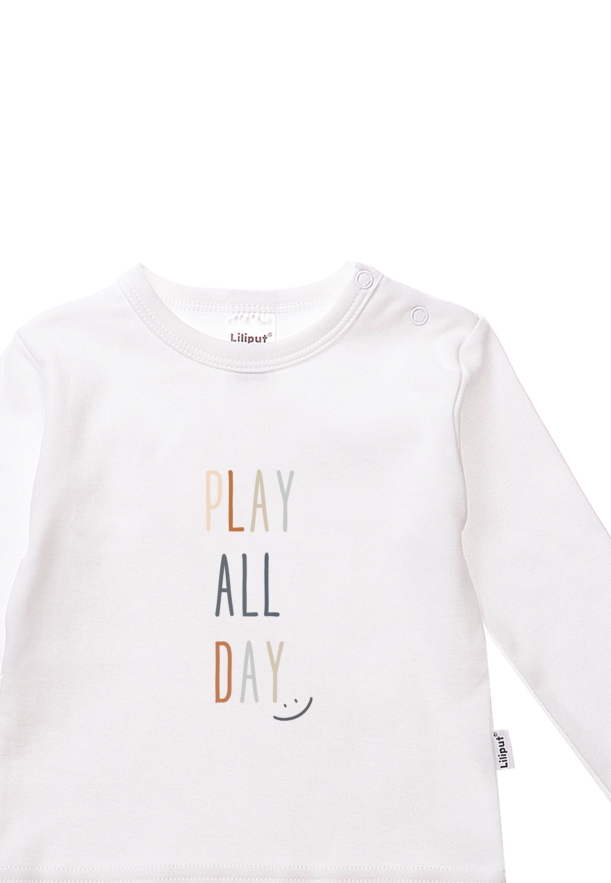 Thumbnail - Liliput Langarmshirt "Play all day" mit angenehmem Rundhalsausschnitt