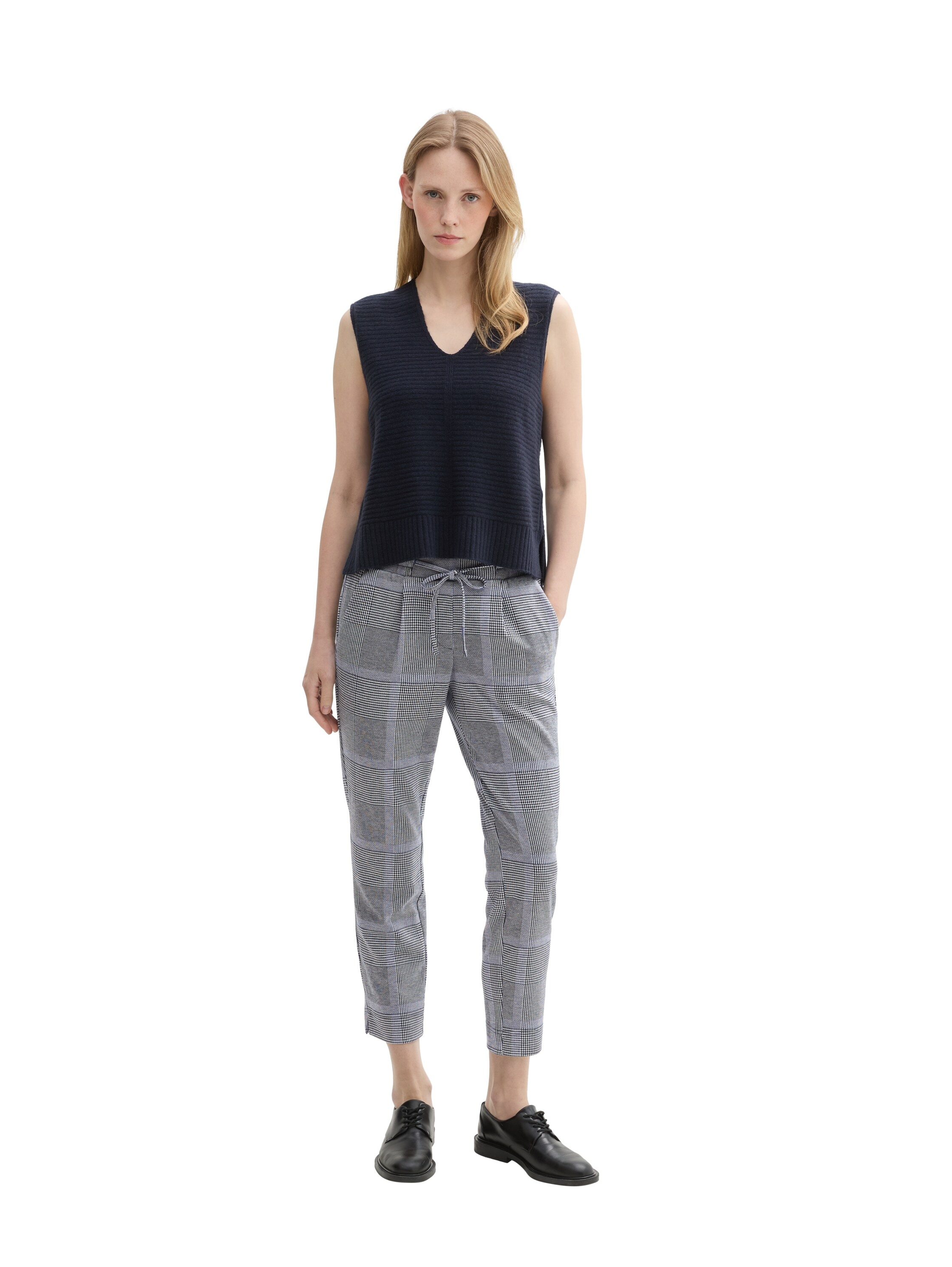 TOM TAILOR Jogger Pants, mit Karomuster