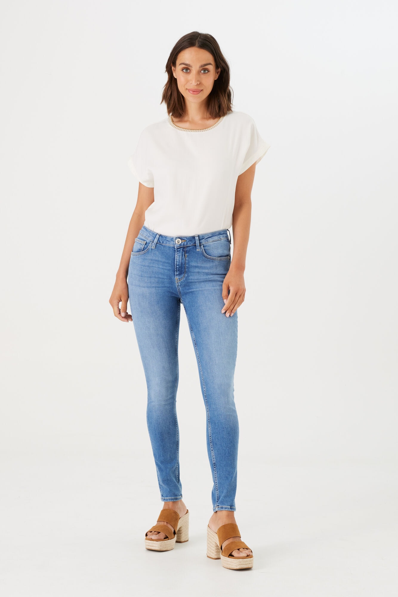 Garcia High-waist-Jeans "Celia superslim"