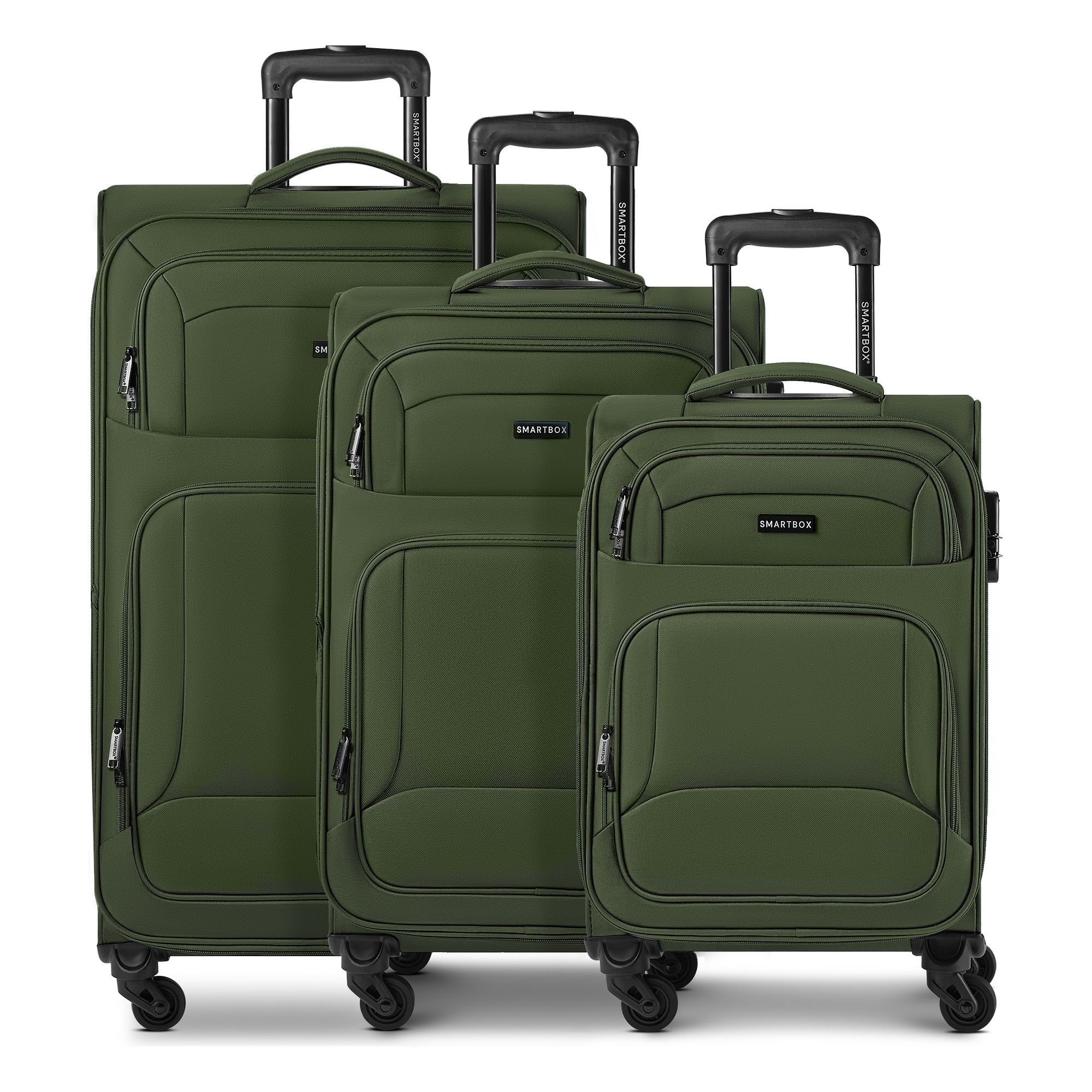 Smartbox Kofferset "Edition 04 4 Rollen Kofferset 3-teilig mit Dehnfalte"