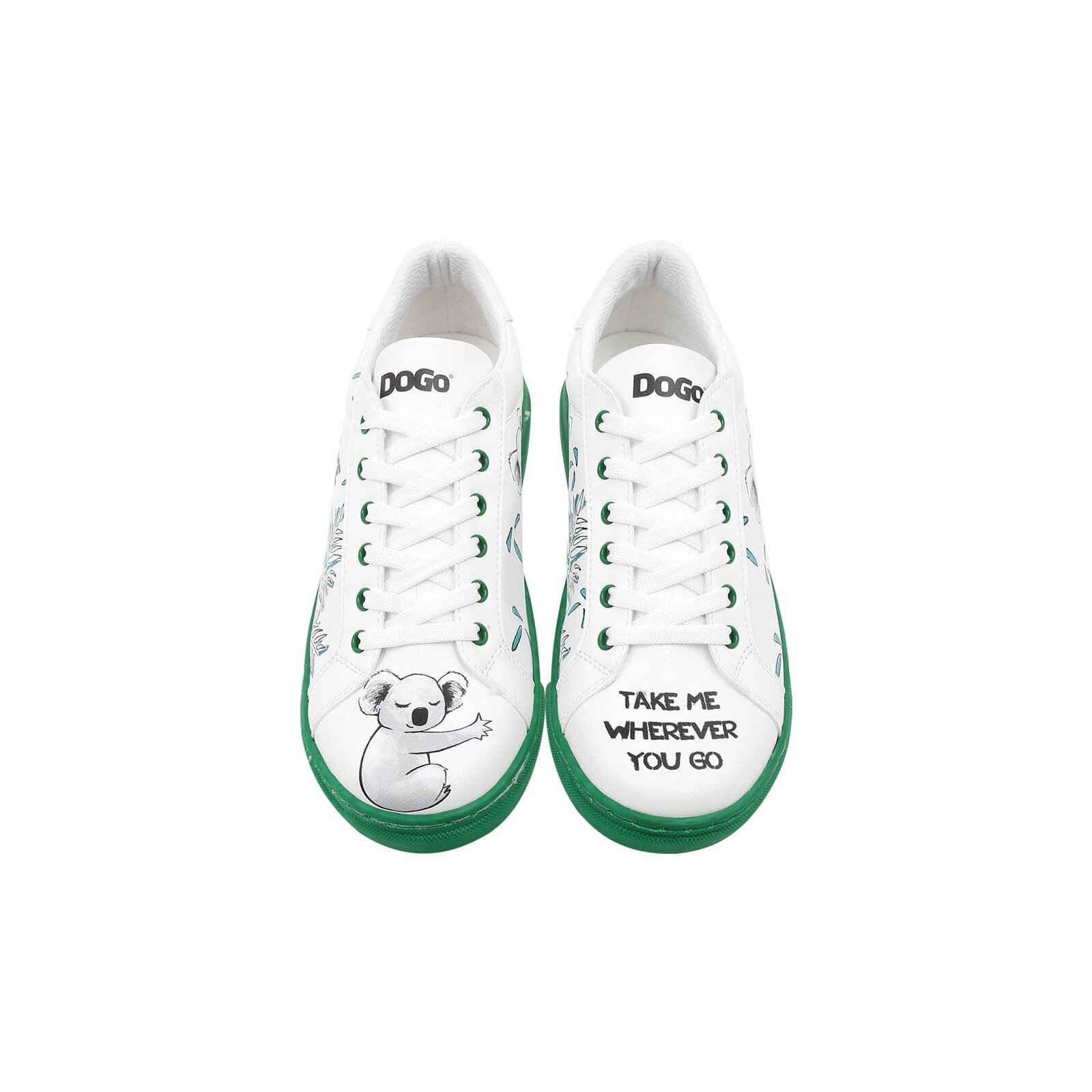 Thumbnail - DOGO Sneaker "Ace Low-Top Sneaker Koala Hug Damen Sneaker" Handgefertigt