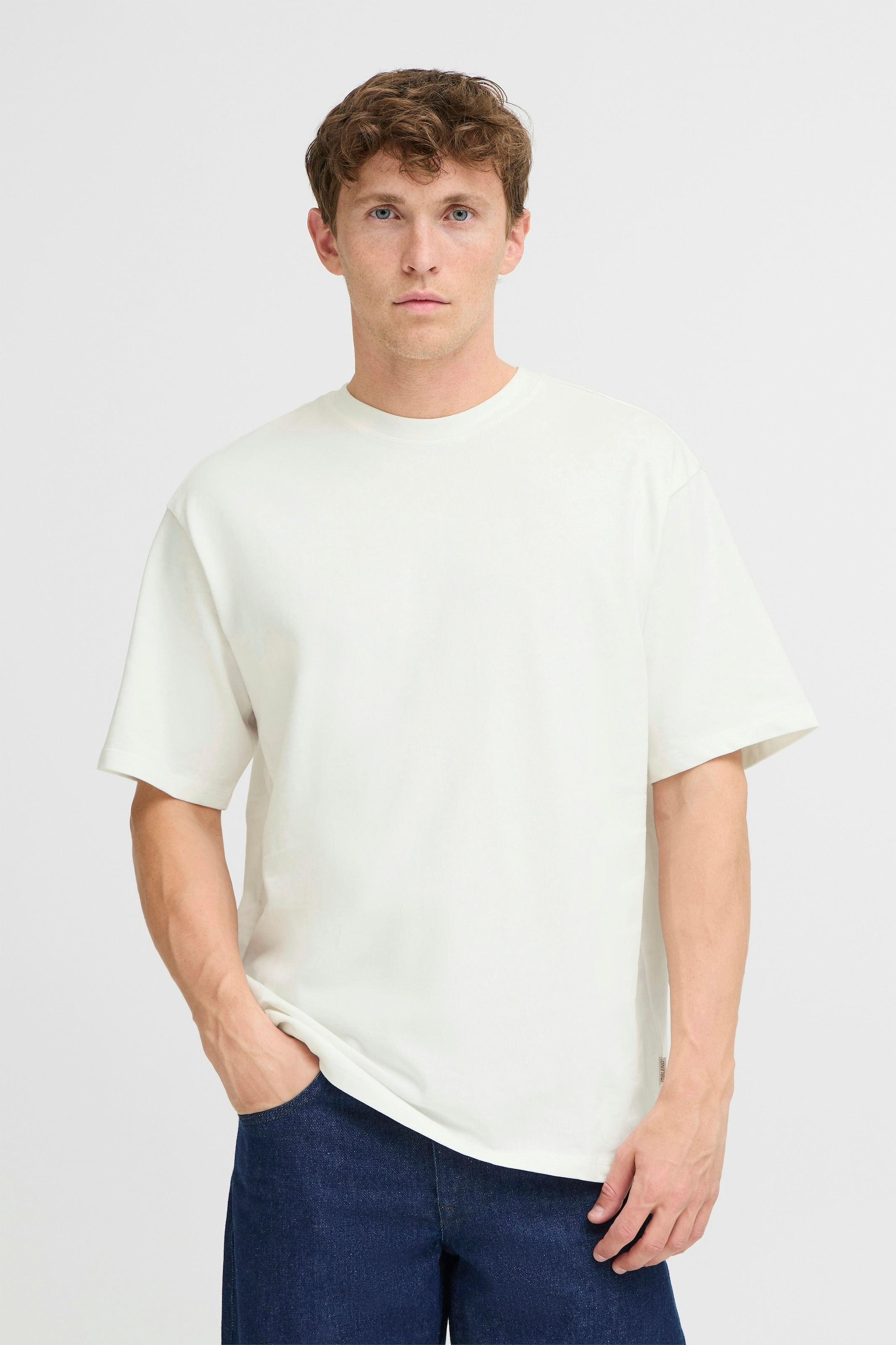 Blend T-Shirt "BHFISHER OVERSIZE TEE" Baumwolle, relaxed fit günstig online kaufen