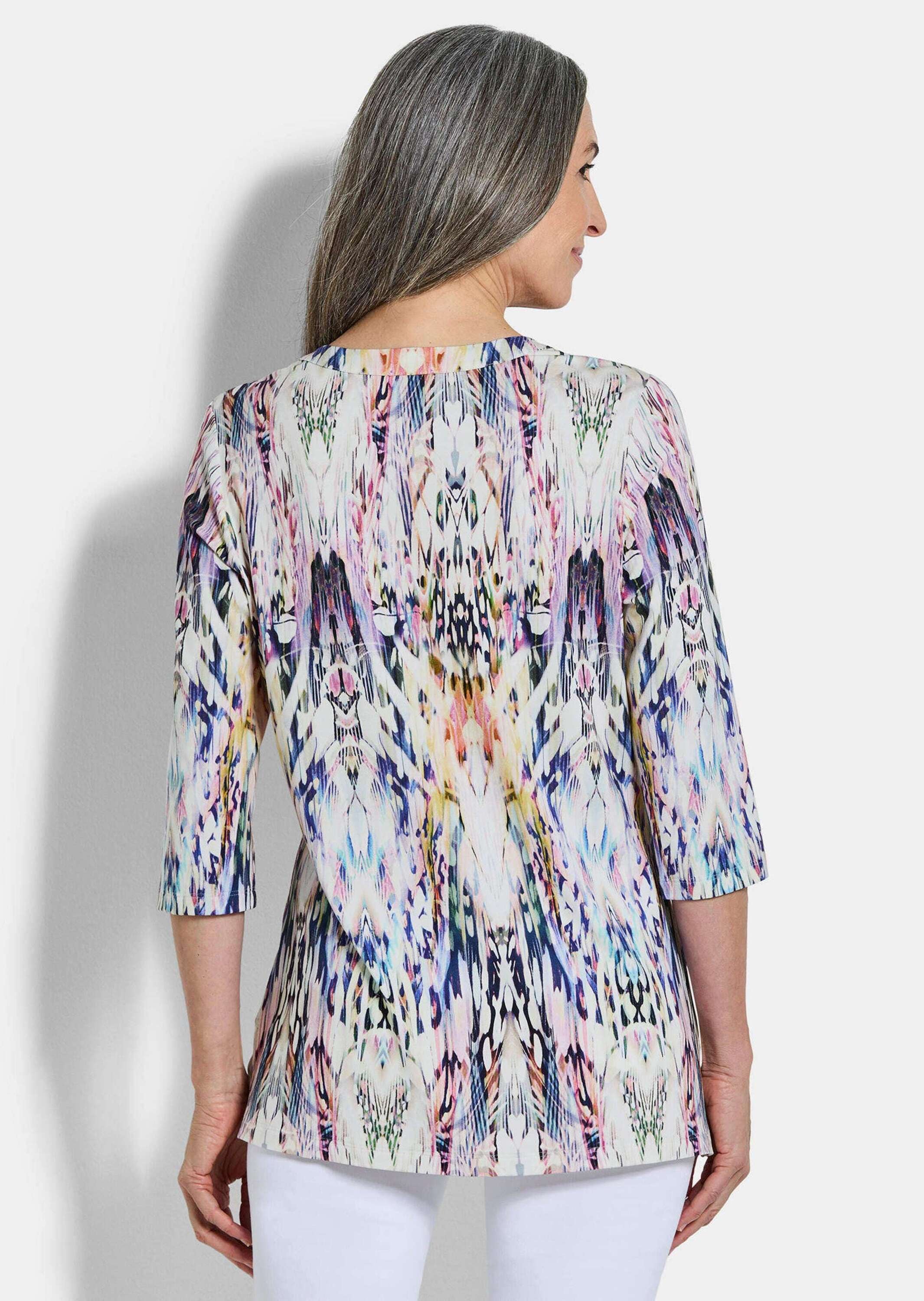 GOLDNER Tunika »Kurzgröße Tunika aus weichem Viskose-Jersey«