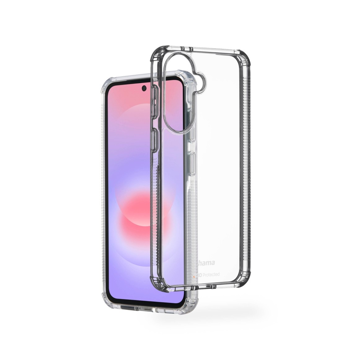 HAMA Handyhülle "Handyhülle mit D3O-Technologie für Samsung Galaxy A37 5G", Smartphones, transparent, Hüllen, D3O-Technologie, Fallschutz 3,5 m,