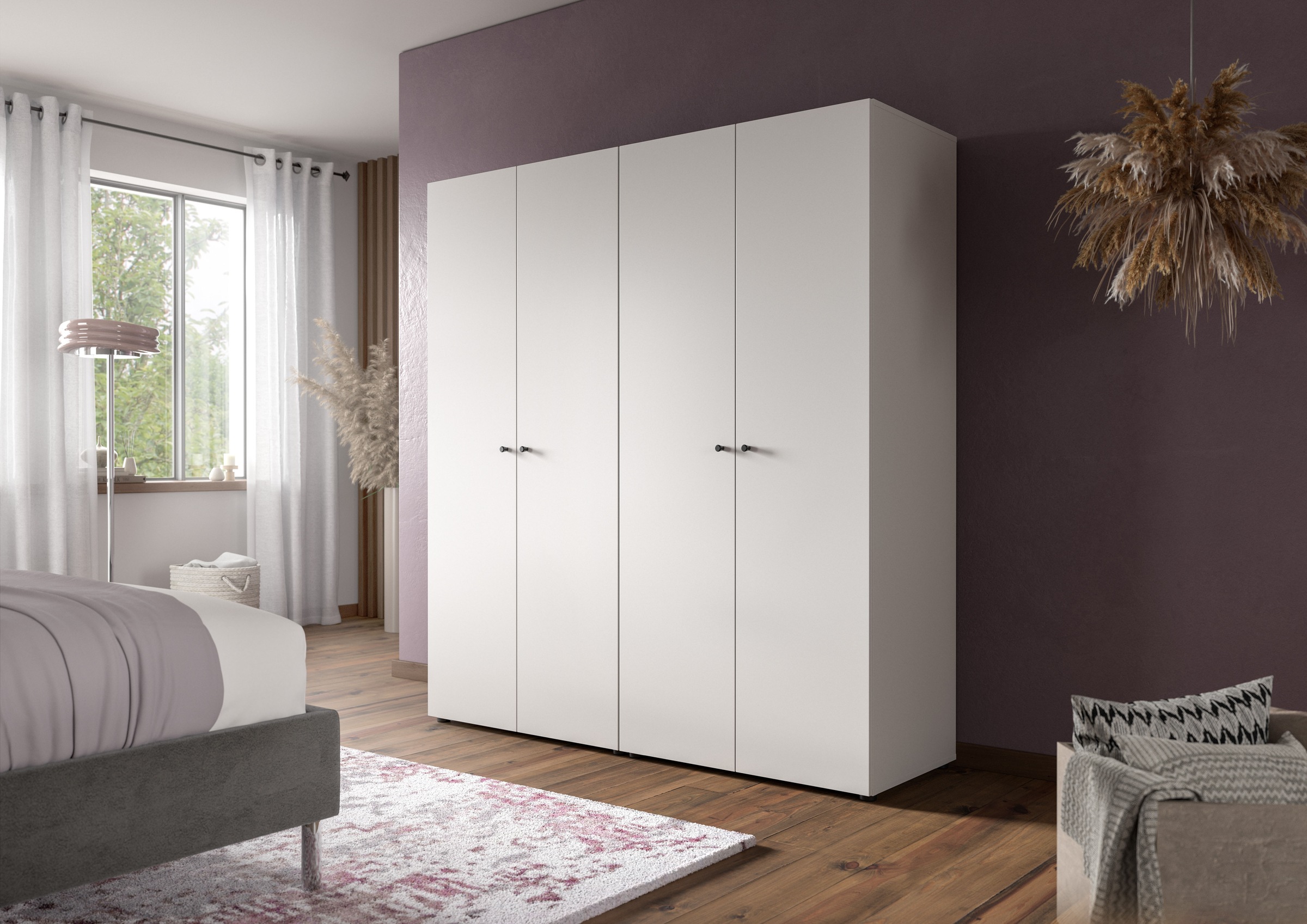 Home affaire Kleiderschrank "BILLINGS, TOPSELLER, Schlafzimmerschrank, Schr günstig online kaufen