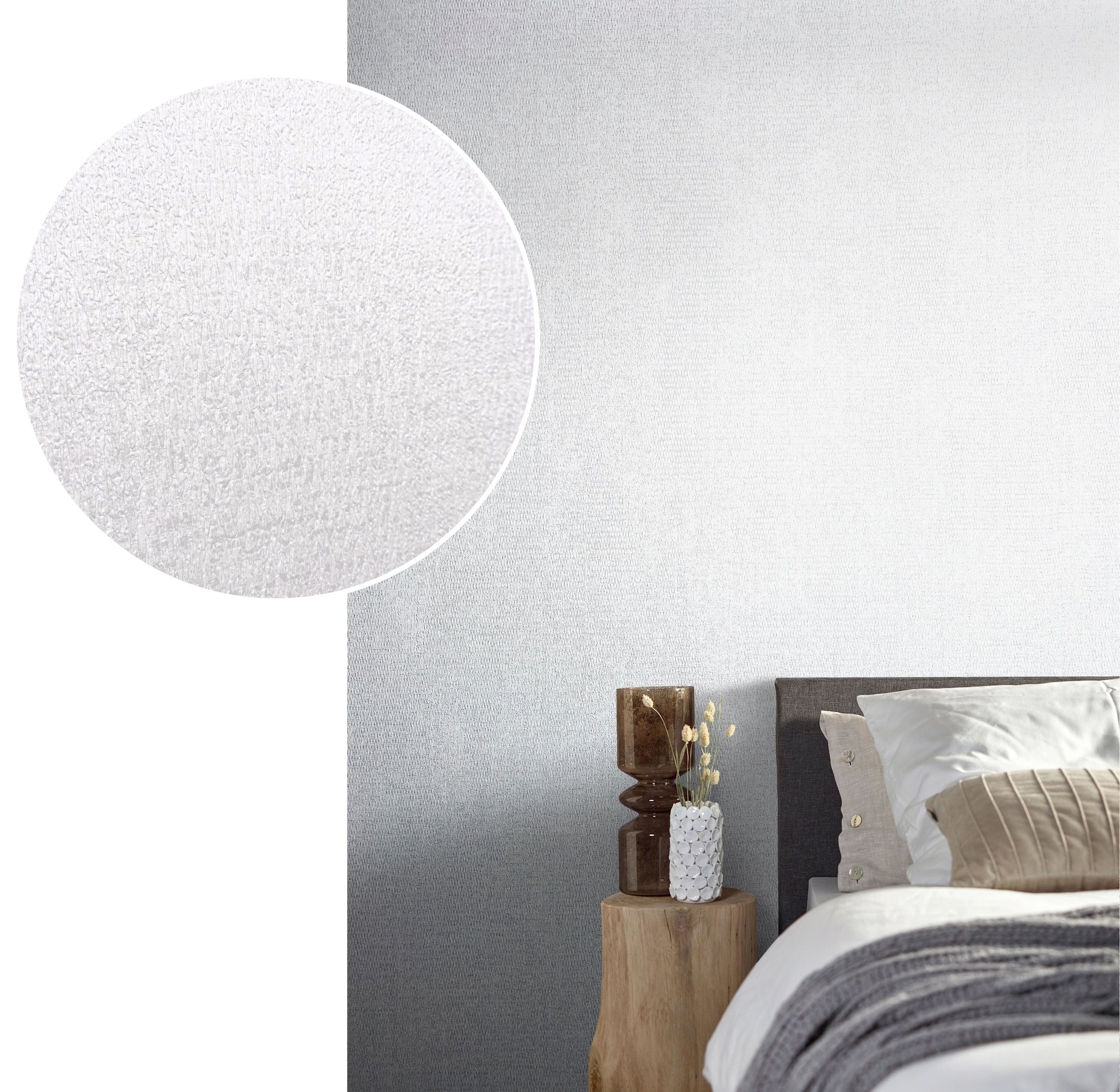 Marburg Vliestapete, Mesh-uni, moderne Tapete für Wohnzimmer Schlafzimmer Küche