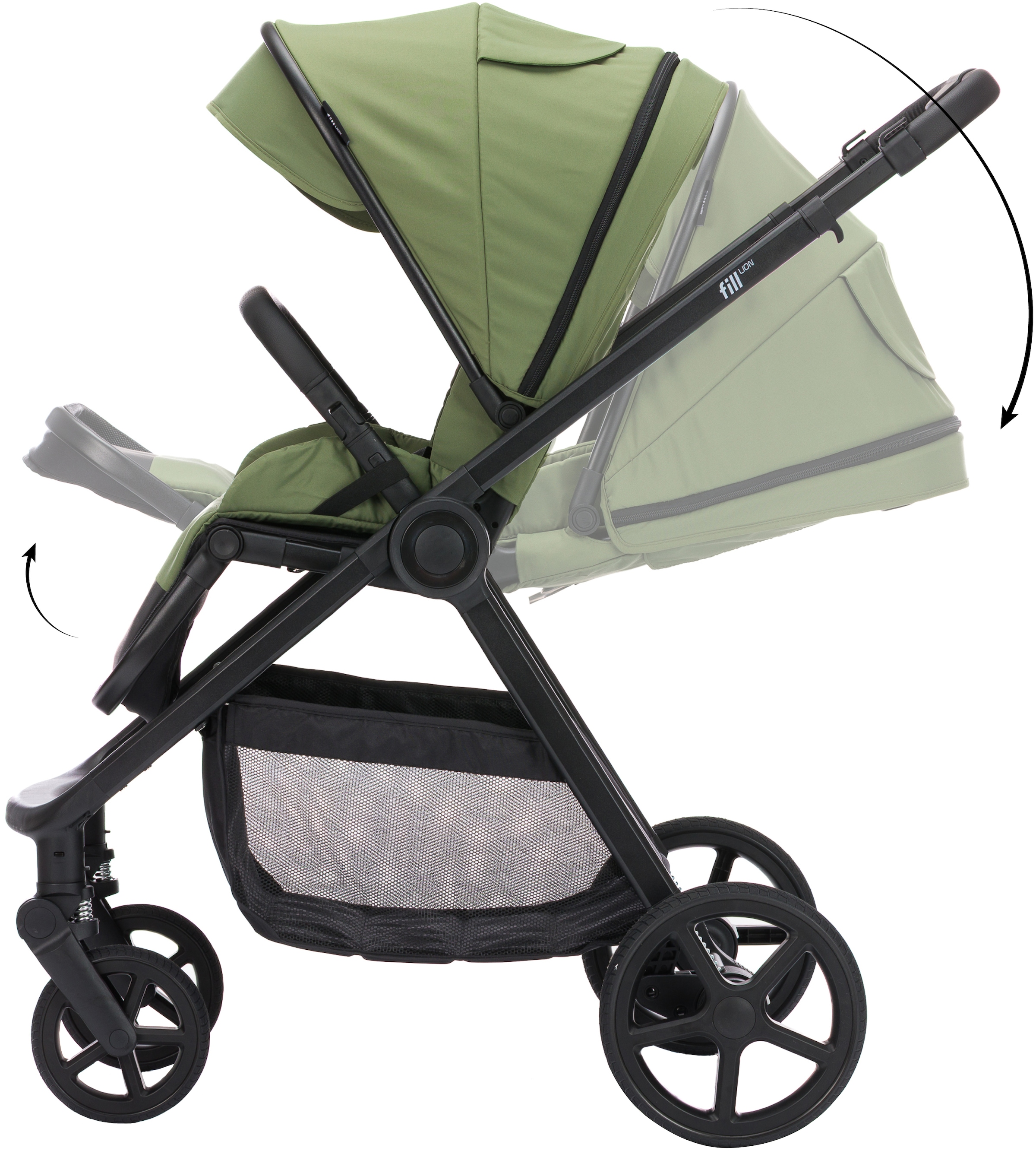Fillikid Kombi-Kinderwagen »Lion« 22 kg