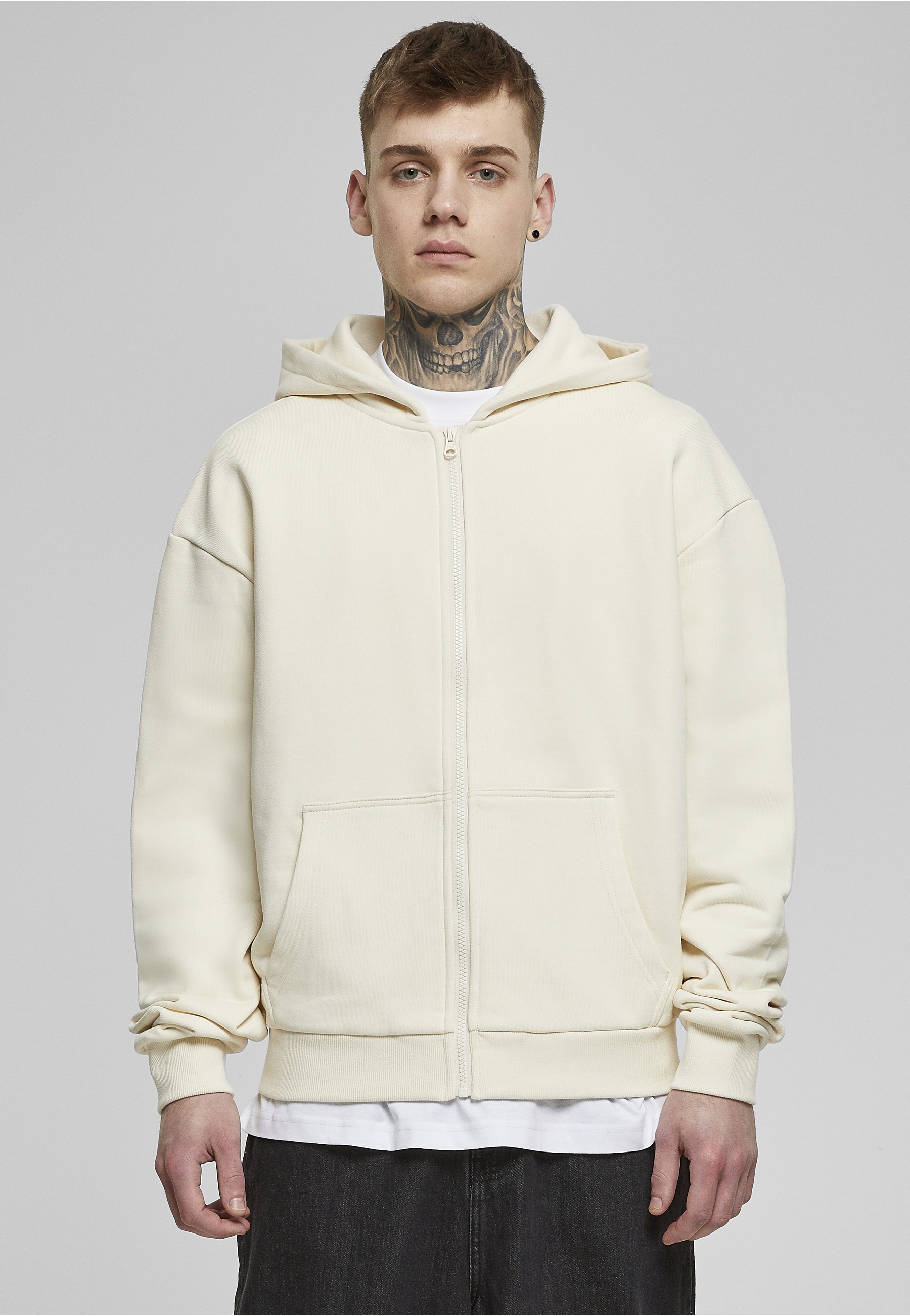 URBAN CLASSICS Kapuzenpullover »Urban Classics Herren Ultra Heavy Zip Hoody« 1 Stk.