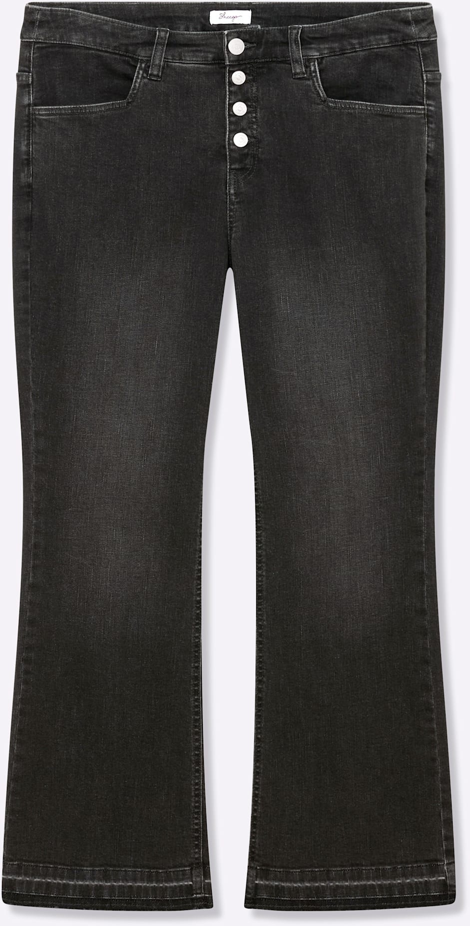 Thumbnail - Sheego Bootcut-Jeans 1 Stk. tlg.