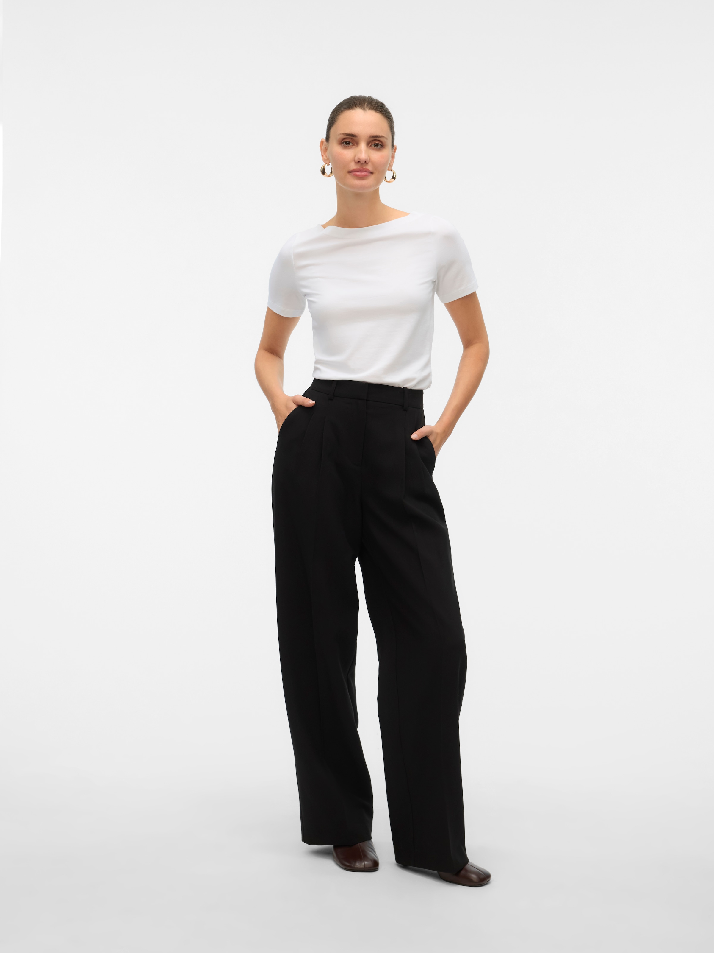 Vero Moda Kurzarmshirt »VMPANDA MODAL S/S TOP NOOS«